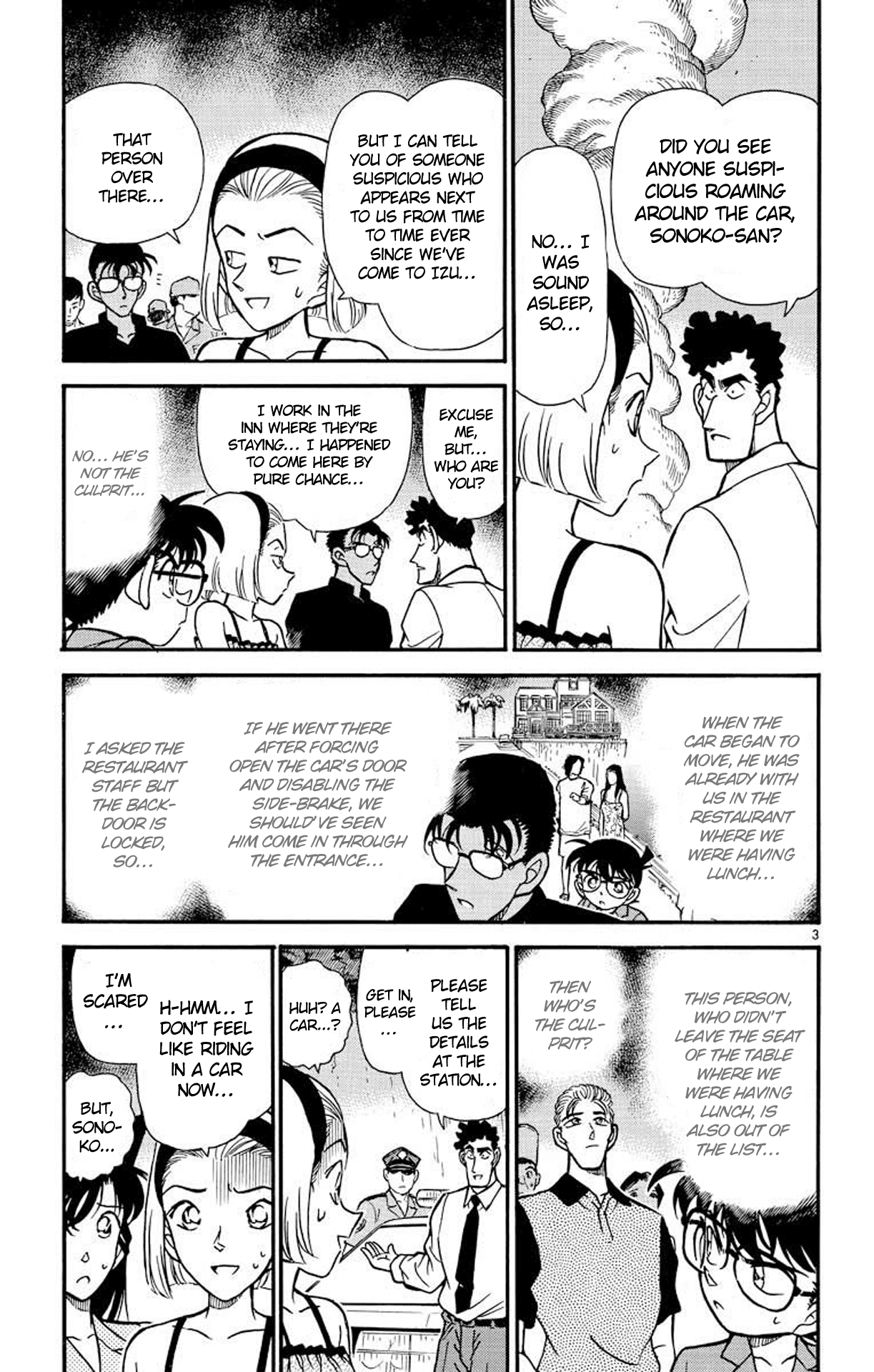 Detective Conan Chapter 221 page 4 - Chapter 221: The Young Nobleman of Kicks