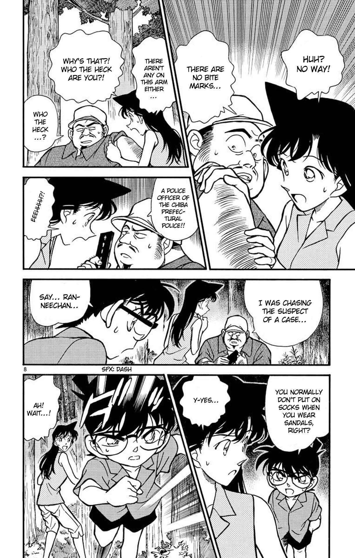 Detective Conan Chapter 221 page 9 - Chapter 221: The Young Nobleman of Kicks