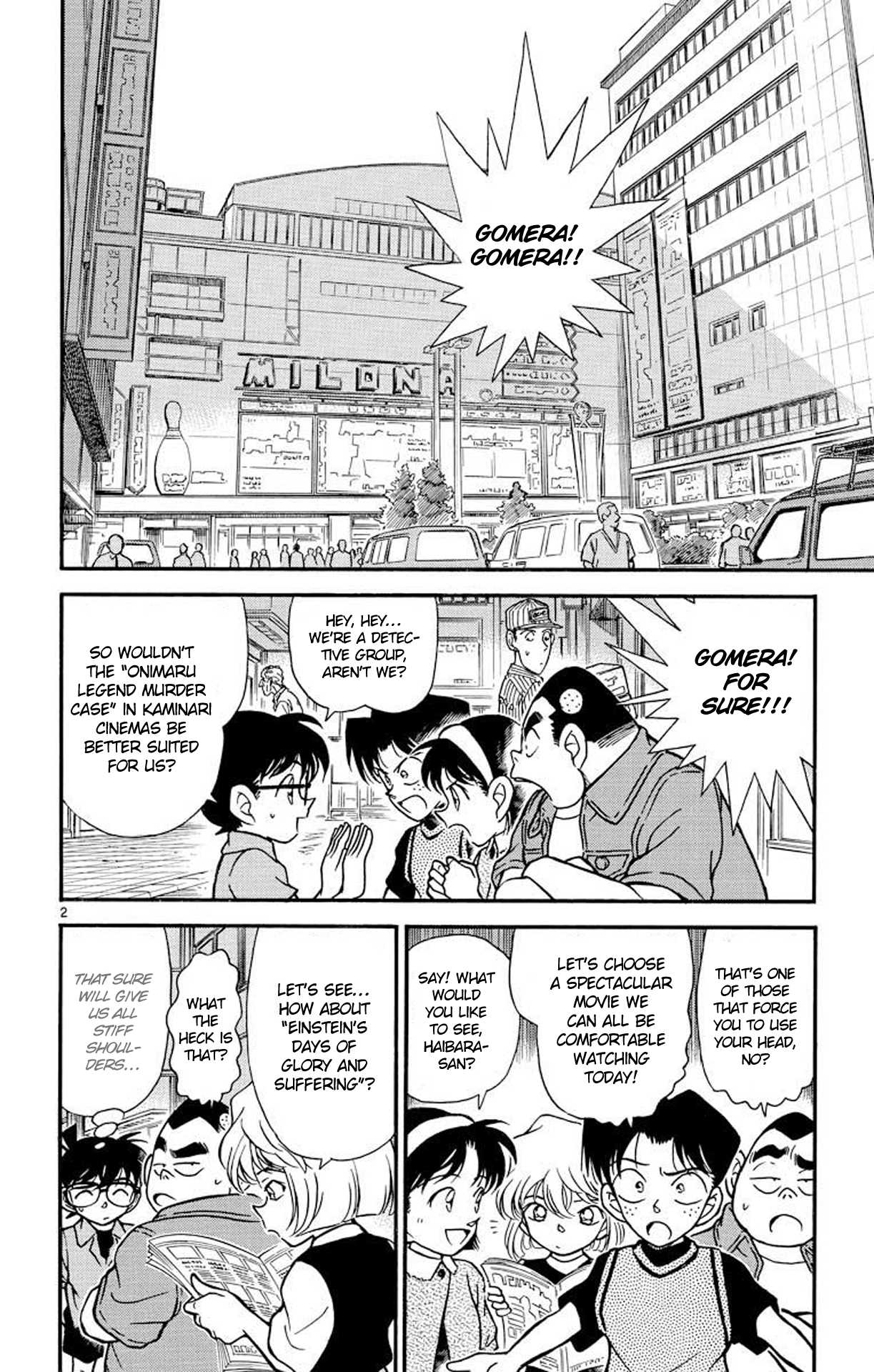 Detective Conan Chapter 222 page 3 - Chapter 222: Cite Città