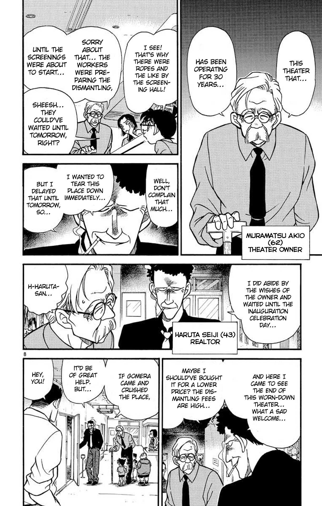 Detective Conan Chapter 222 page 9 - Chapter 222: Cite Città