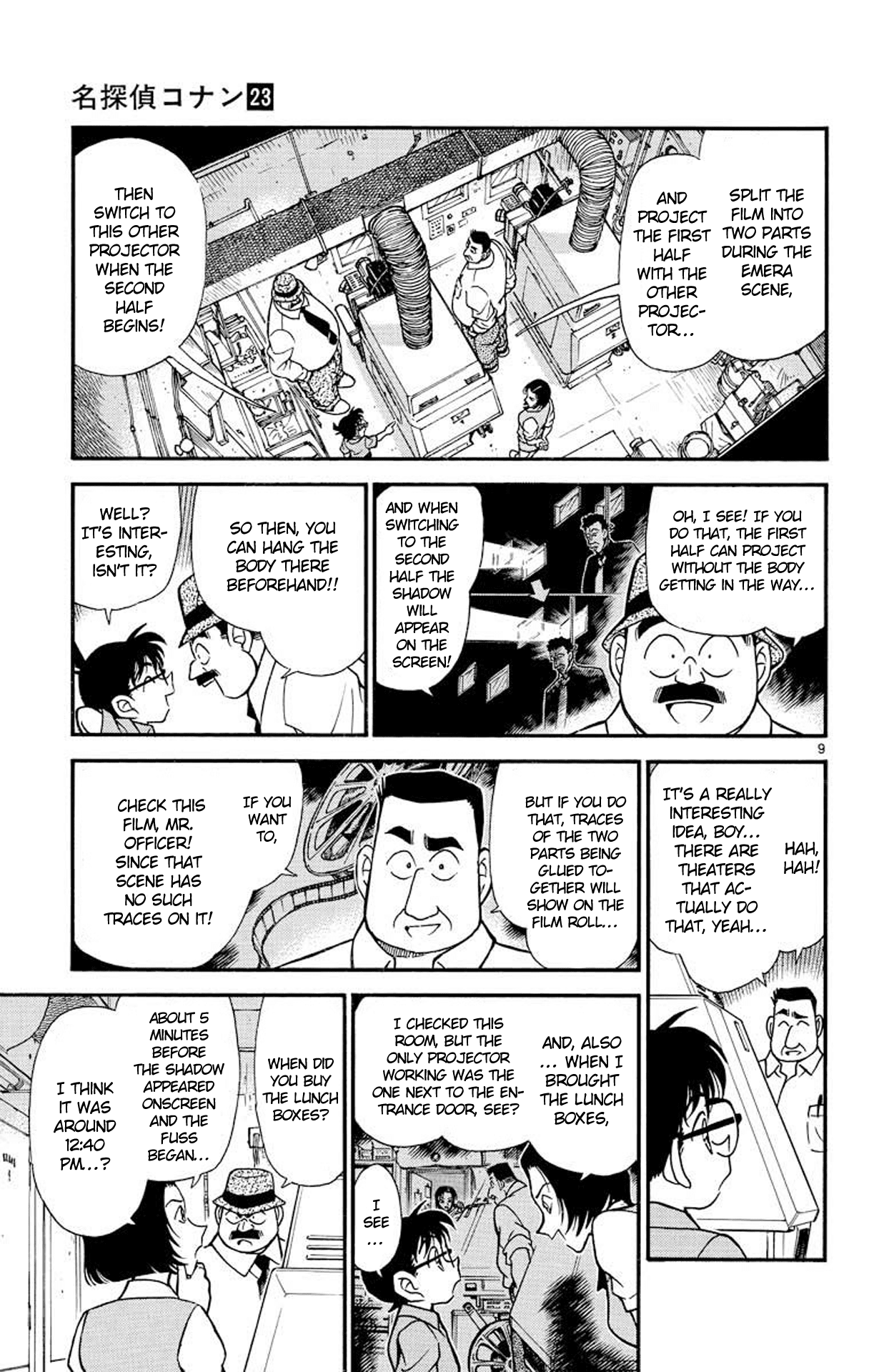 Detective Conan Chapter 223 page 10 - Chapter 223: The Truth Within the Mirror