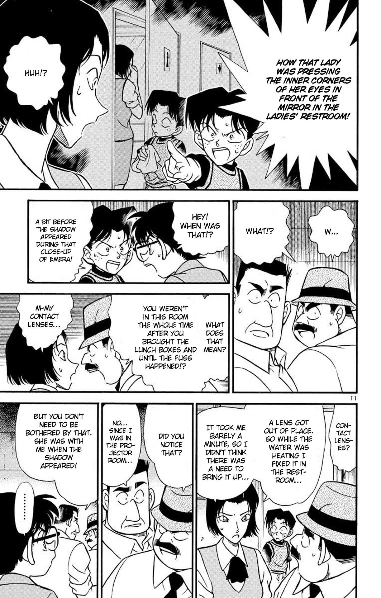 Detective Conan Chapter 223 page 12 - Chapter 223: The Truth Within the Mirror