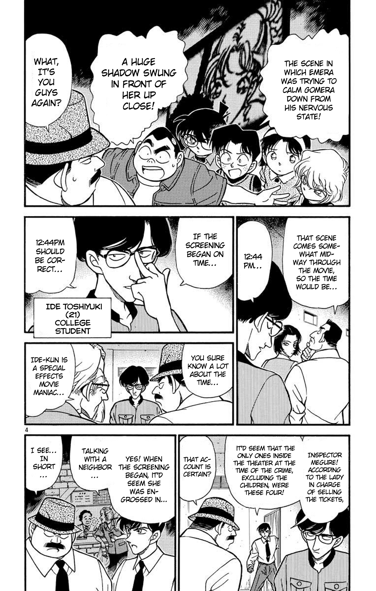 Detective Conan Chapter 223 page 5 - Chapter 223: The Truth Within the Mirror