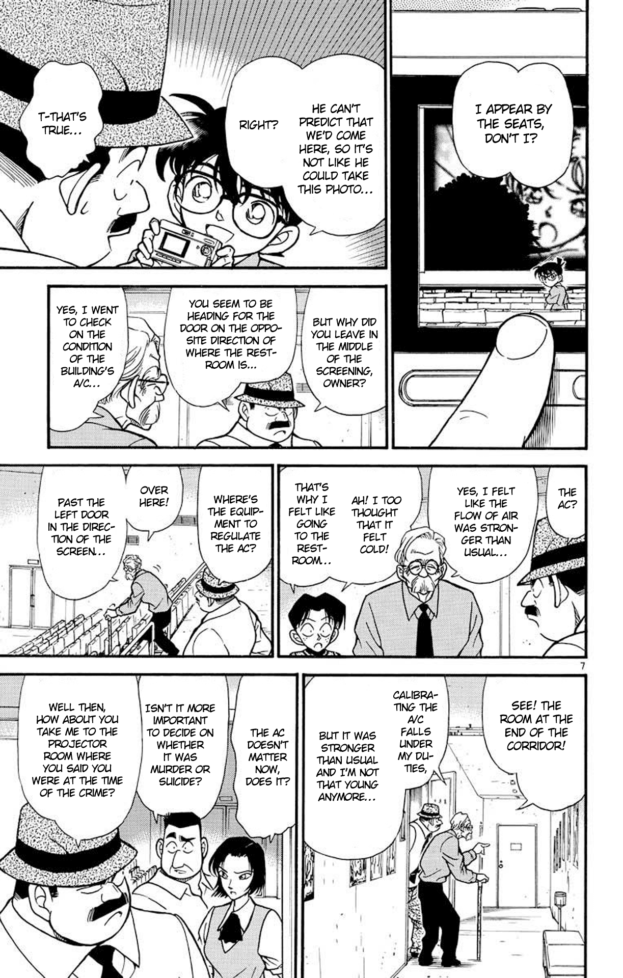 Detective Conan Chapter 223 page 8 - Chapter 223: The Truth Within the Mirror