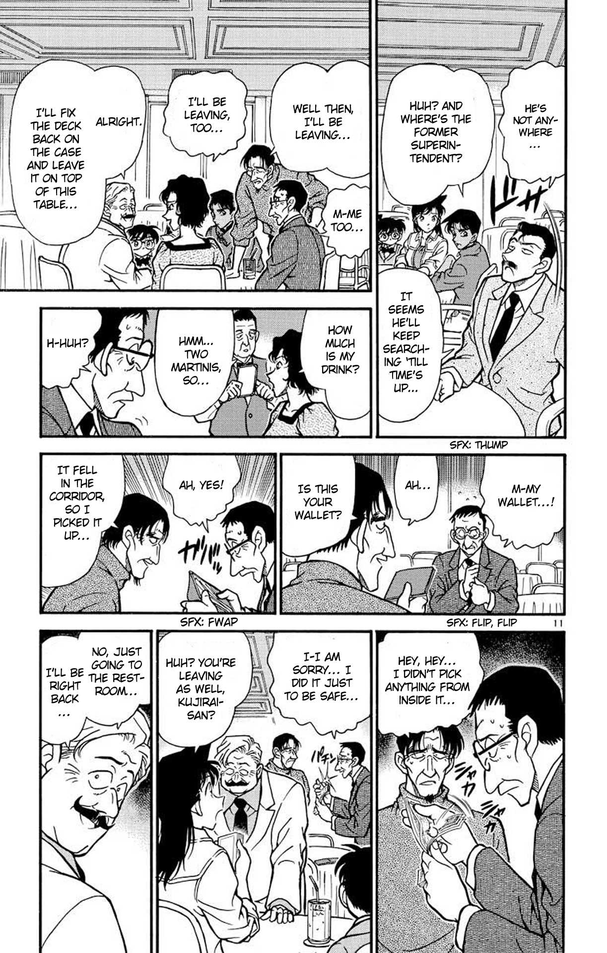 Detective Conan Chapter 226 page 12 - Chapter 226: The Murderous Intent Is Burning