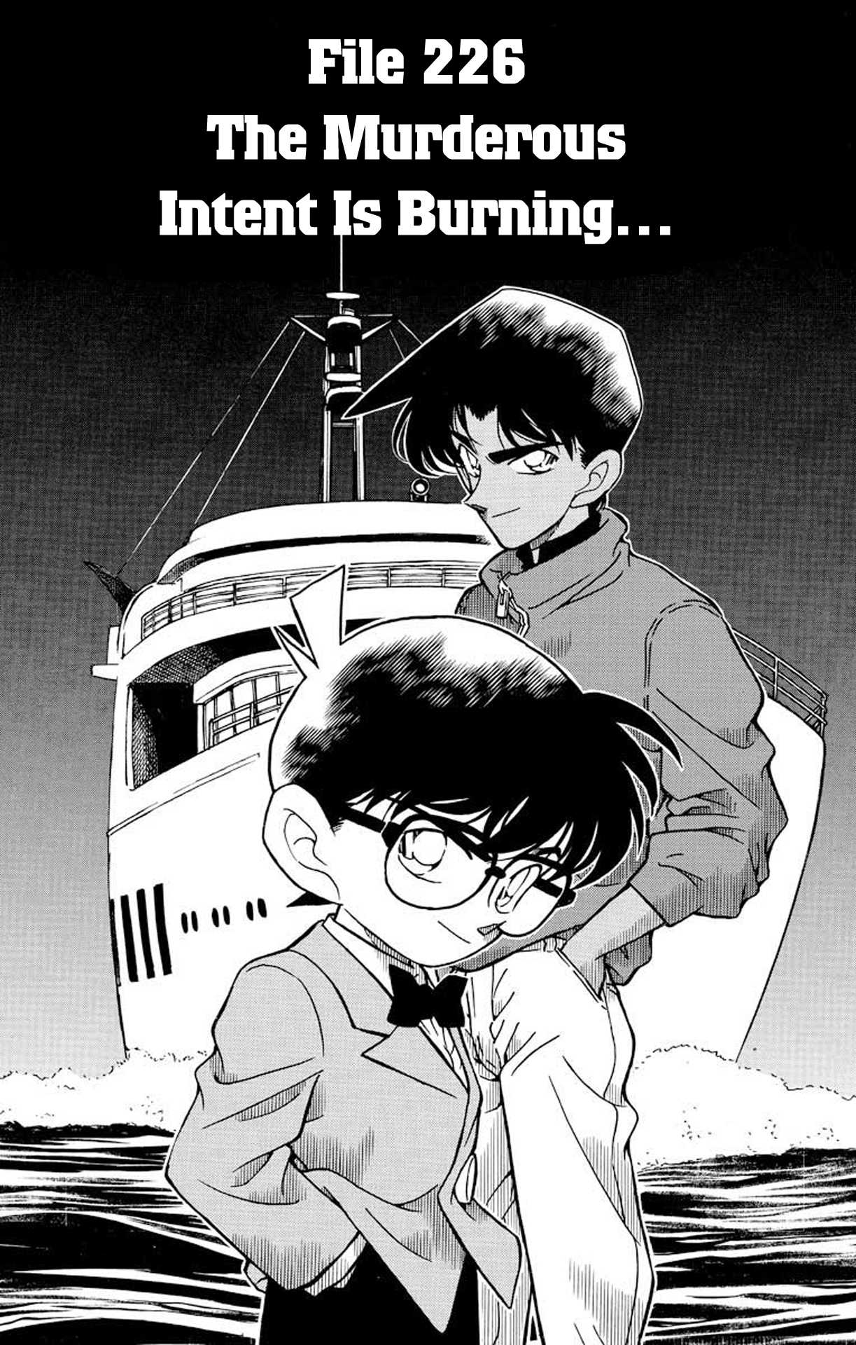 Detective Conan Chapter 226 page 2 - Chapter 226: The Murderous Intent Is Burning