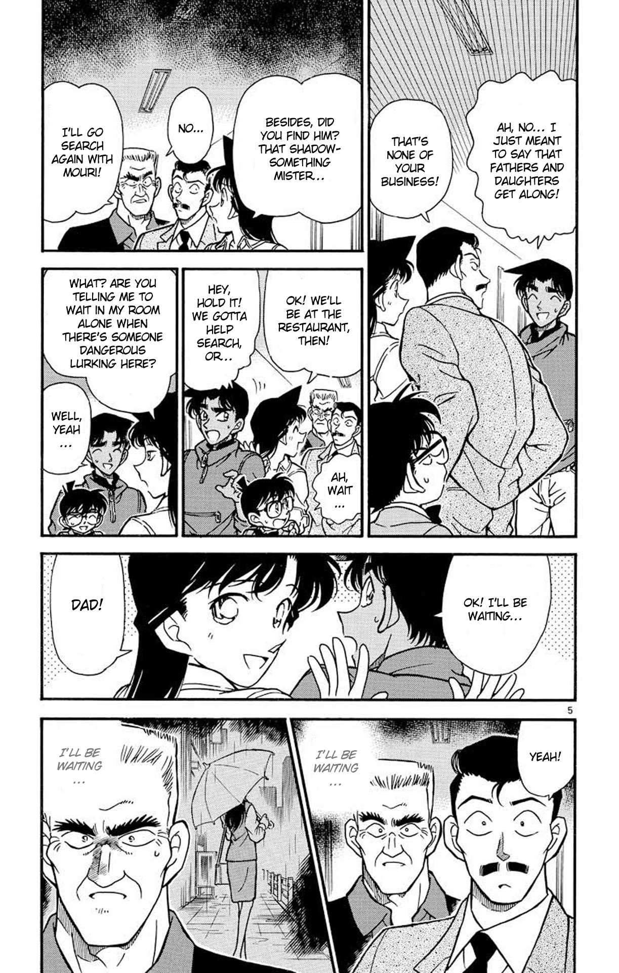 Detective Conan Chapter 226 page 6 - Chapter 226: The Murderous Intent Is Burning