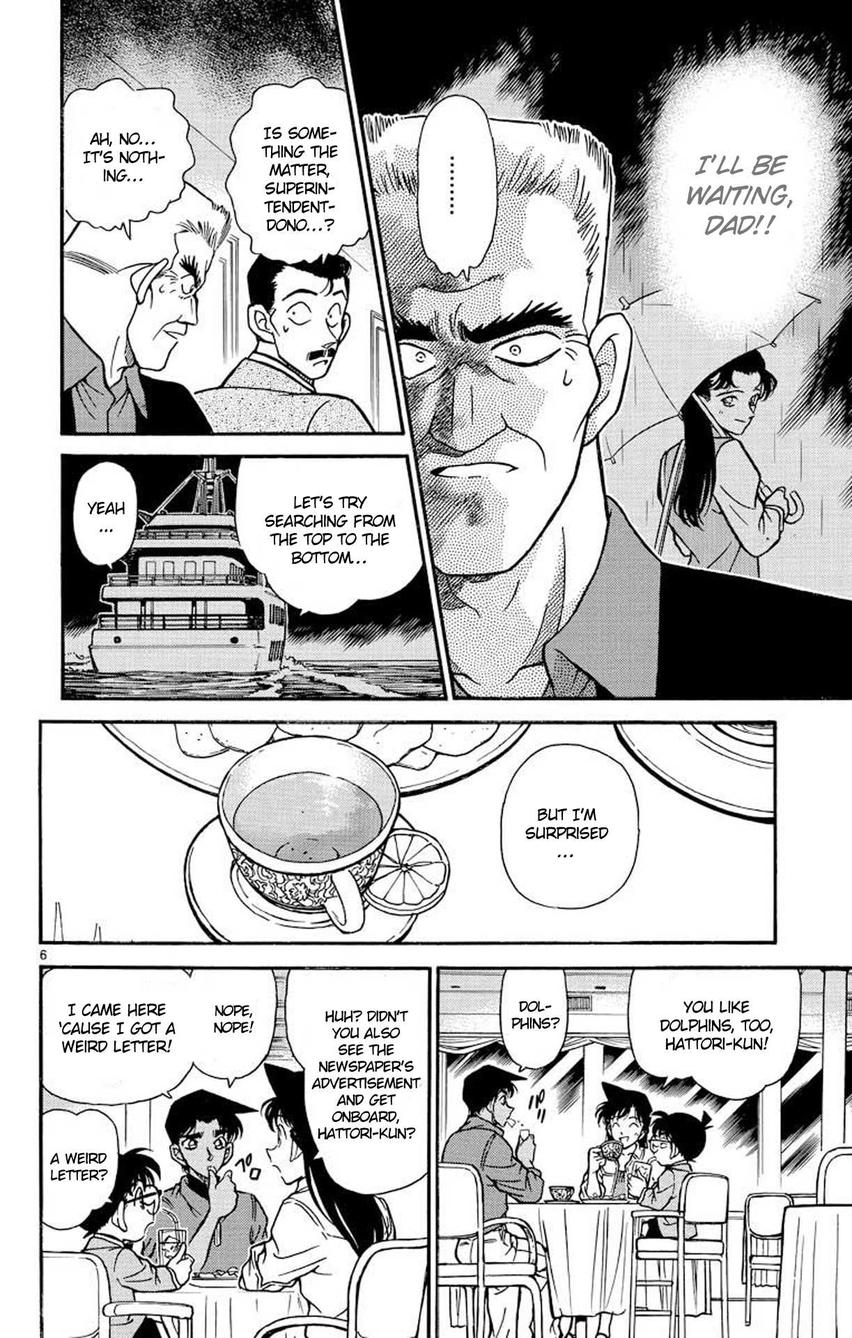 Detective Conan Chapter 226 page 7 - Chapter 226: The Murderous Intent Is Burning