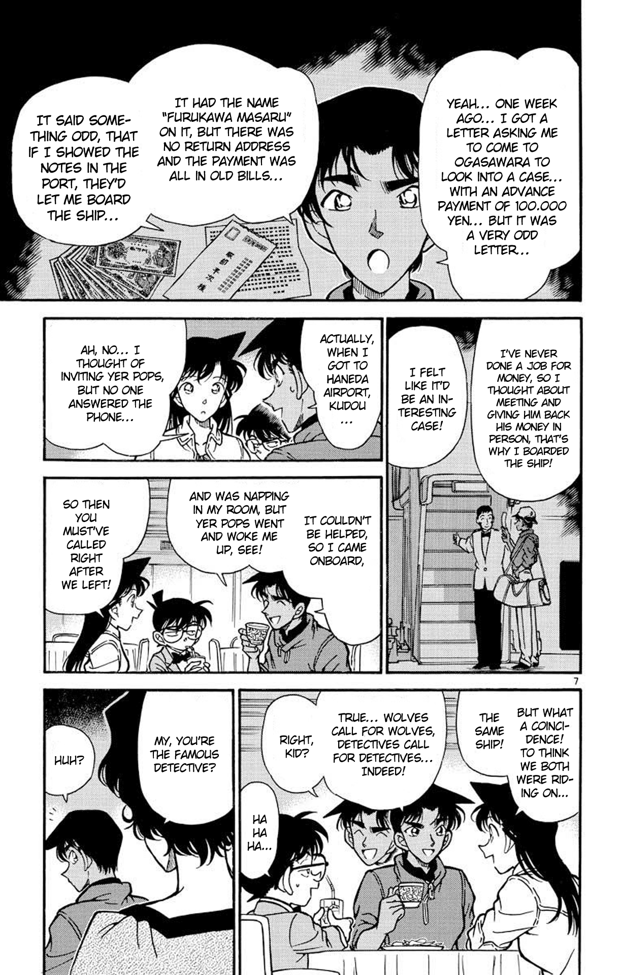 Detective Conan Chapter 226 page 8 - Chapter 226: The Murderous Intent Is Burning