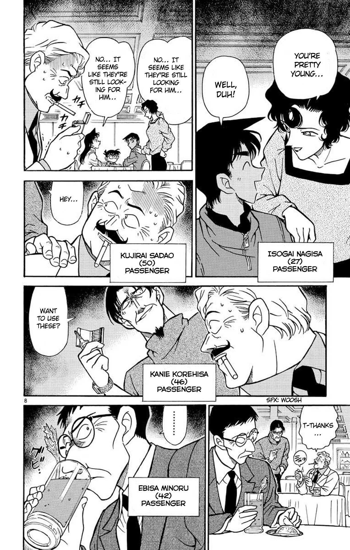 Detective Conan Chapter 226 page 9 - Chapter 226: The Murderous Intent Is Burning