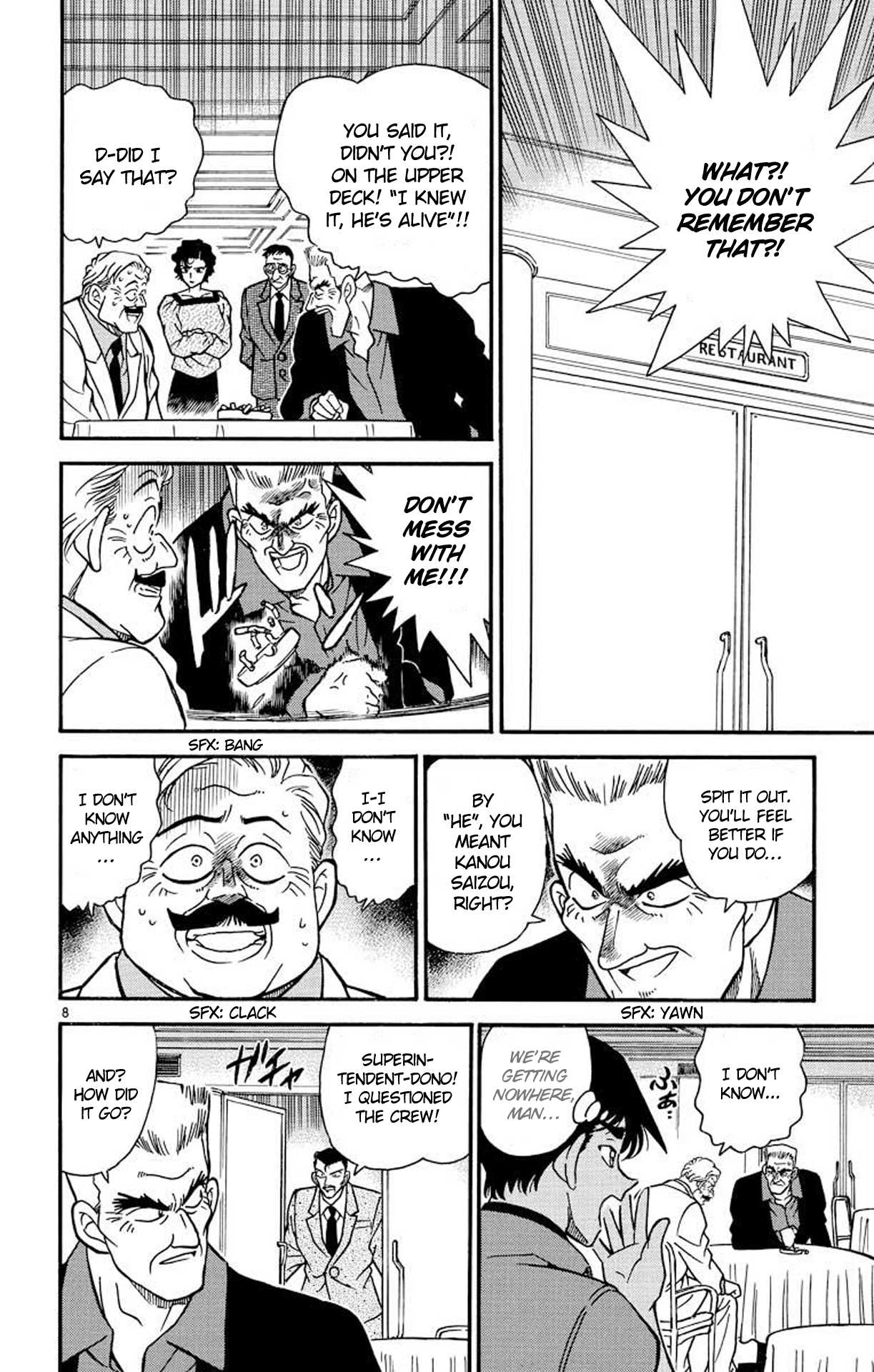 Detective Conan Chapter 227 page 9 - Chapter 227: An Unexpected Target