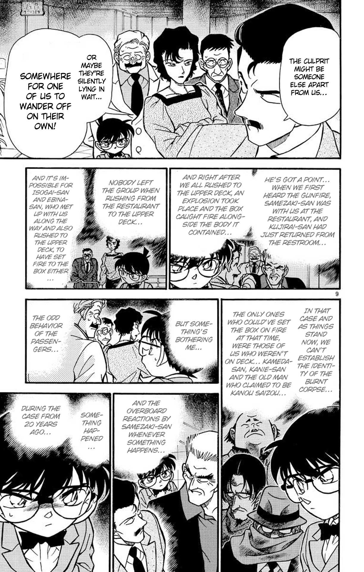 Detective Conan Chapter 228 page 10 - Chapter 228: Vanished in the Rough Seas...