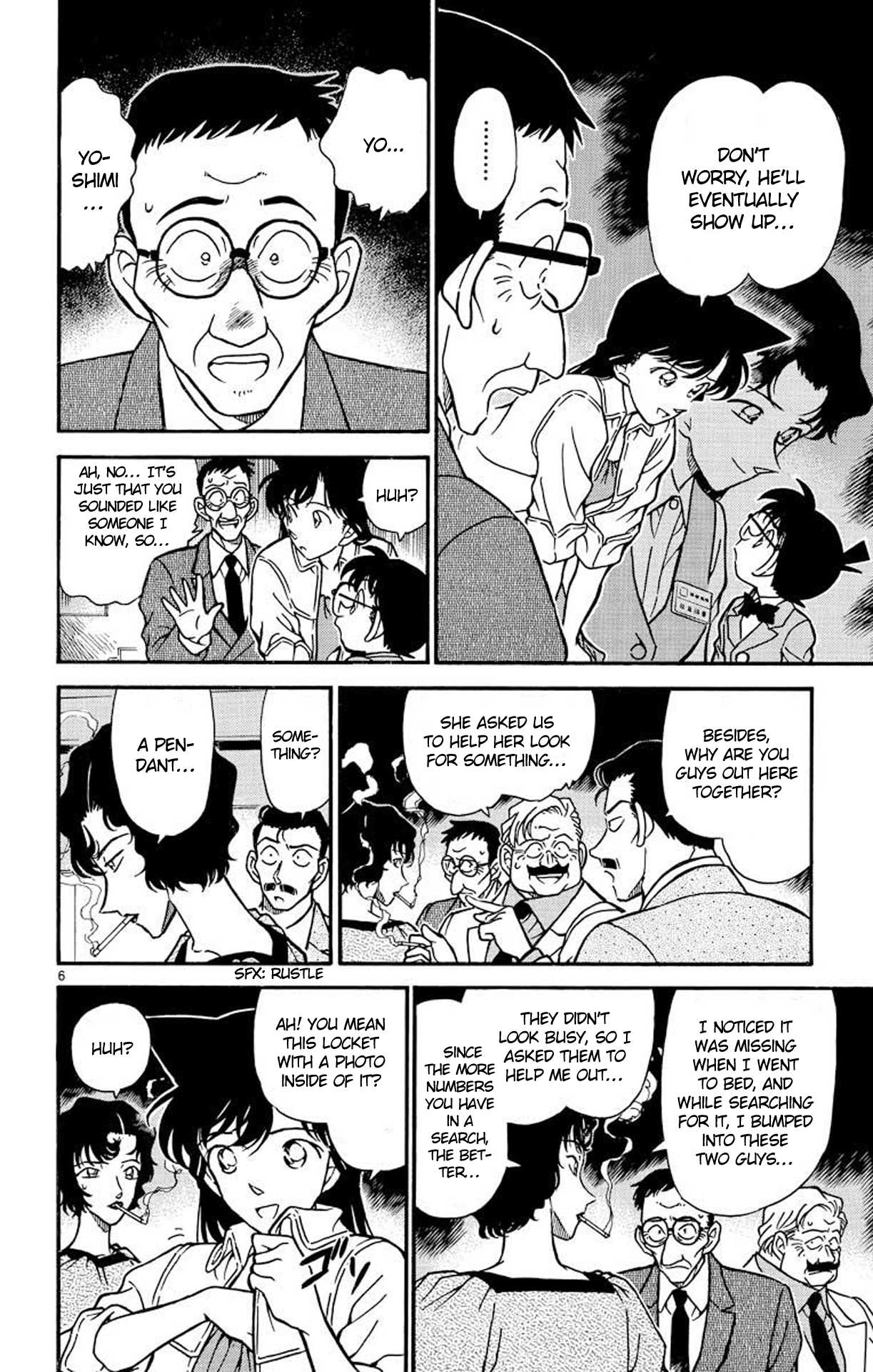 Detective Conan Chapter 228 page 7 - Chapter 228: Vanished in the Rough Seas...