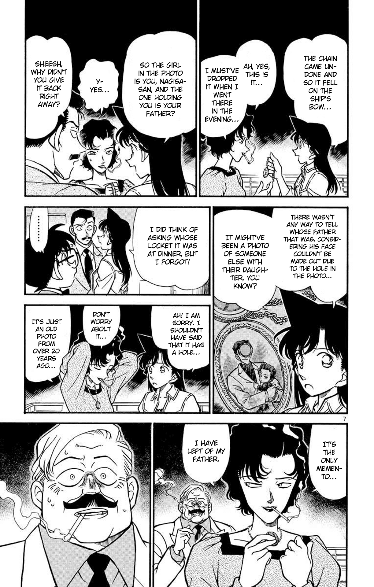 Detective Conan Chapter 228 page 8 - Chapter 228: Vanished in the Rough Seas...