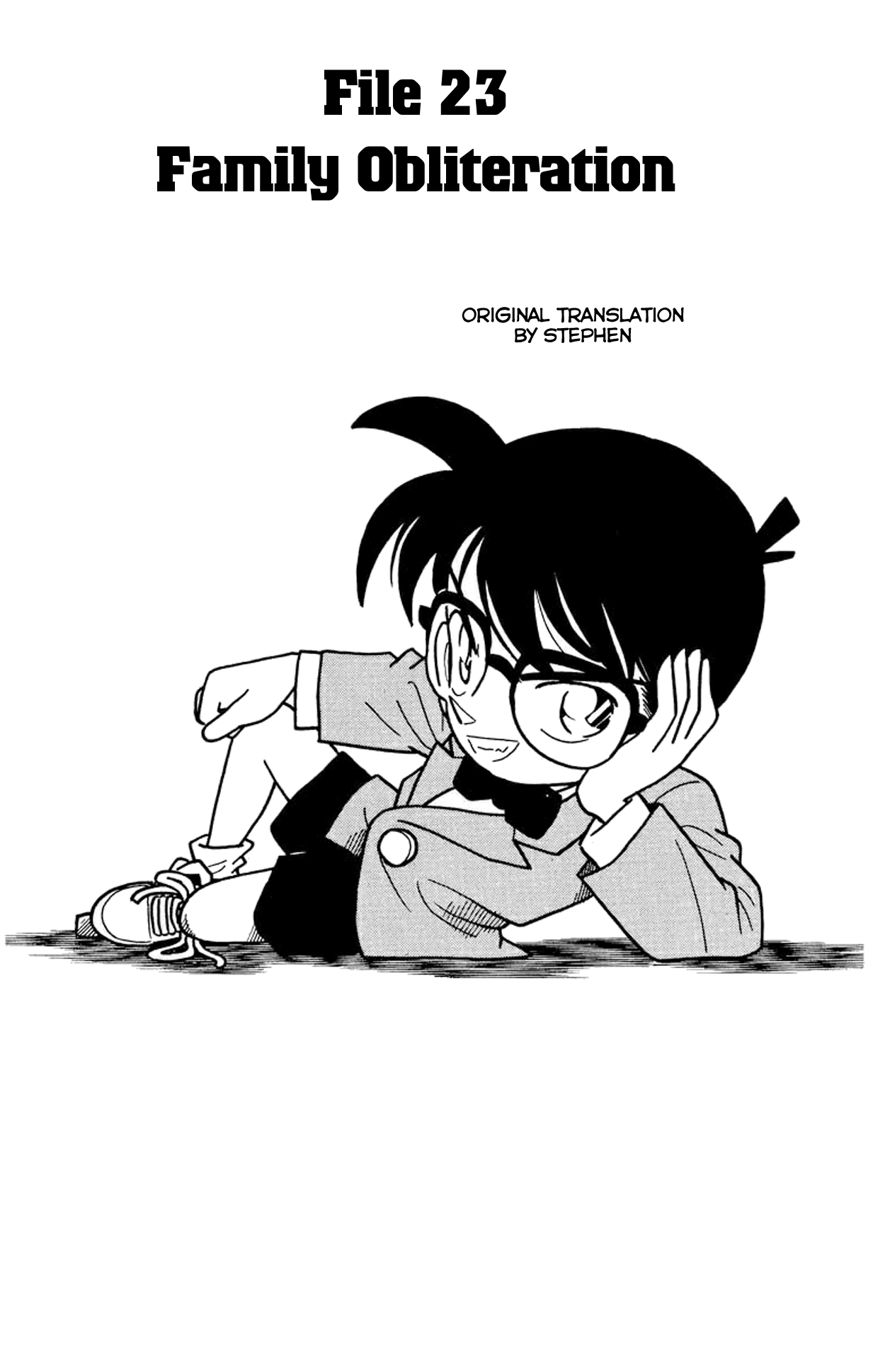 Detective Conan Chapter 23 page 2 - Chapter 23: Family Obliteration