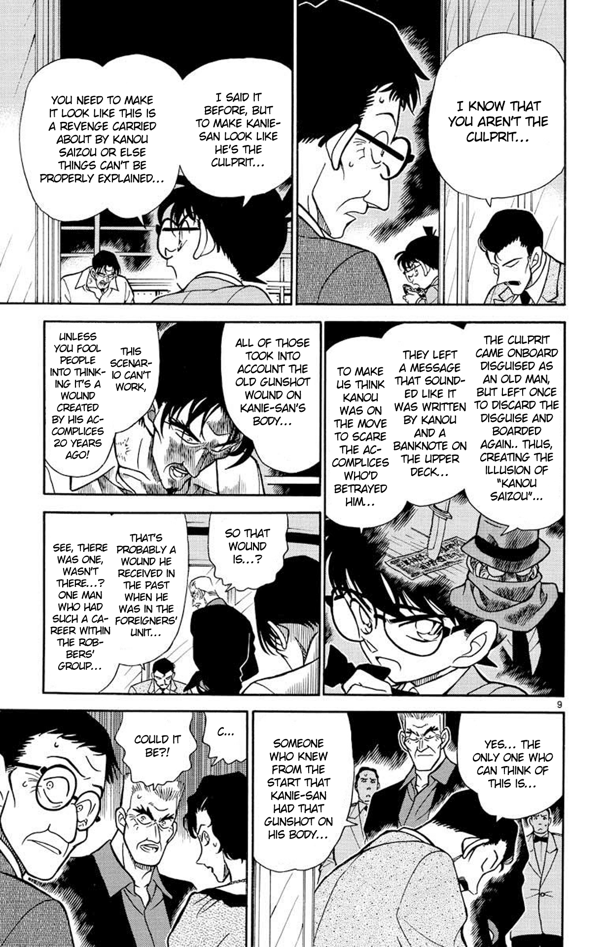 Detective Conan Chapter 230 page 10 - Chapter 230: The Witnesses Returned Alive