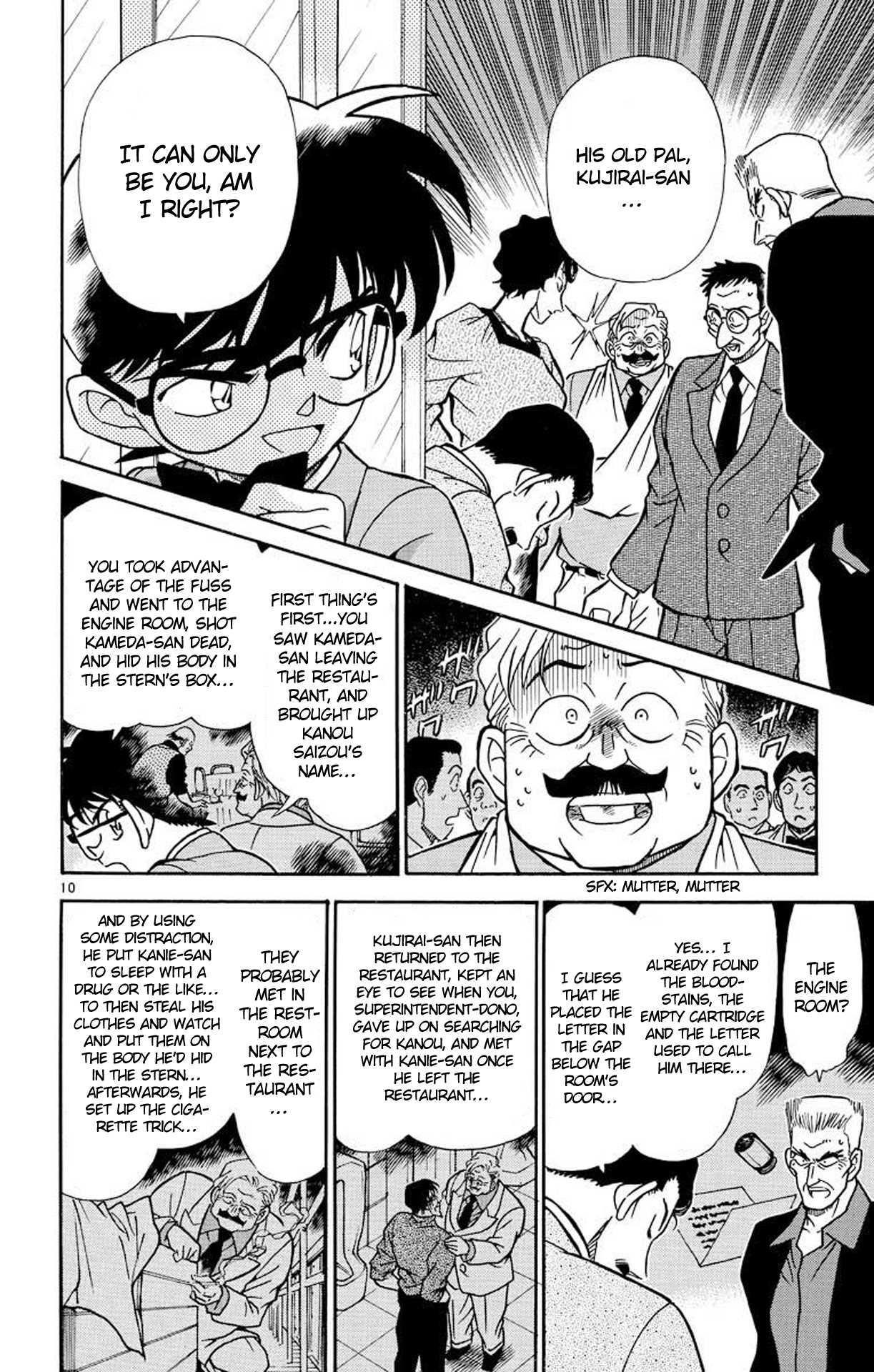 Detective Conan Chapter 230 page 11 - Chapter 230: The Witnesses Returned Alive