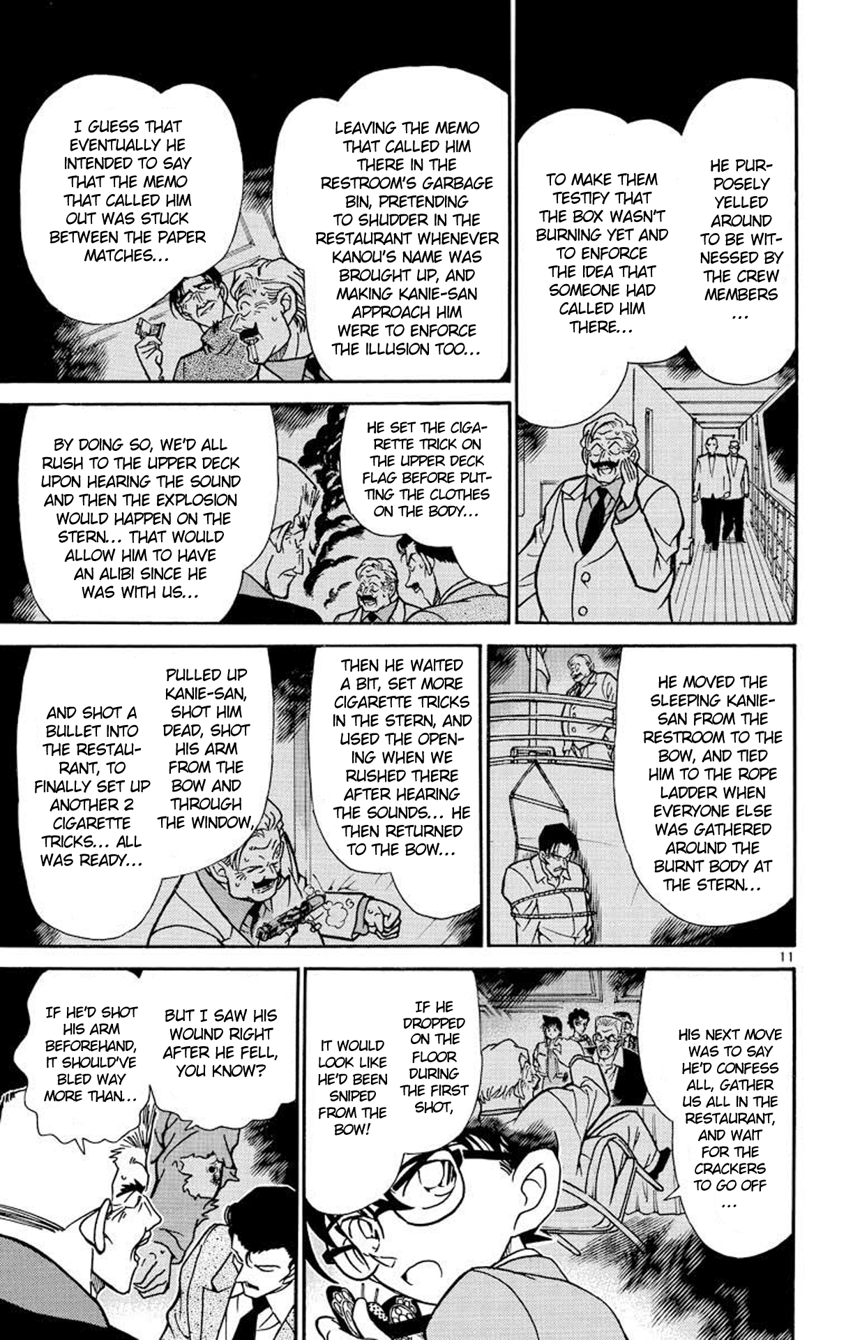 Detective Conan Chapter 230 page 12 - Chapter 230: The Witnesses Returned Alive