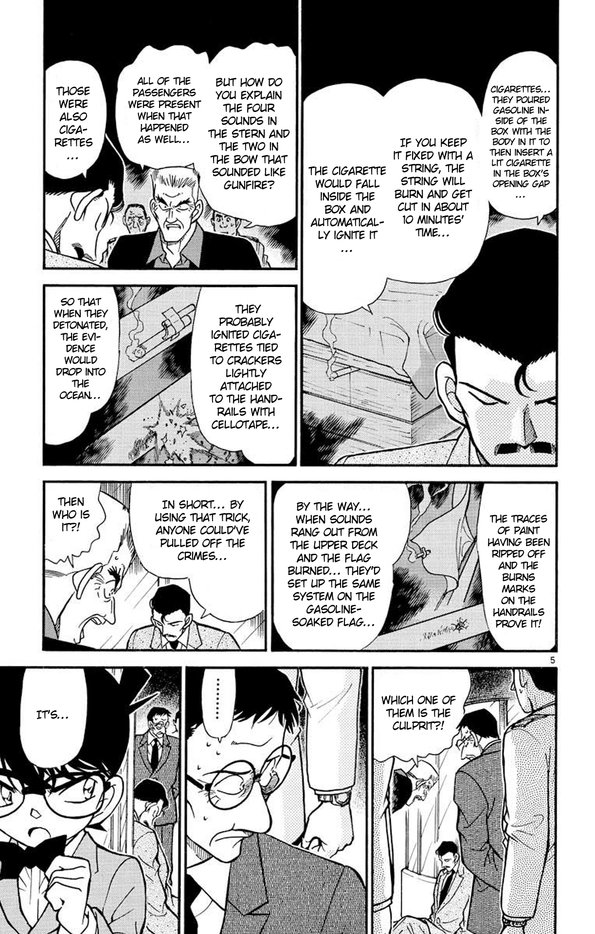 Detective Conan Chapter 230 page 6 - Chapter 230: The Witnesses Returned Alive