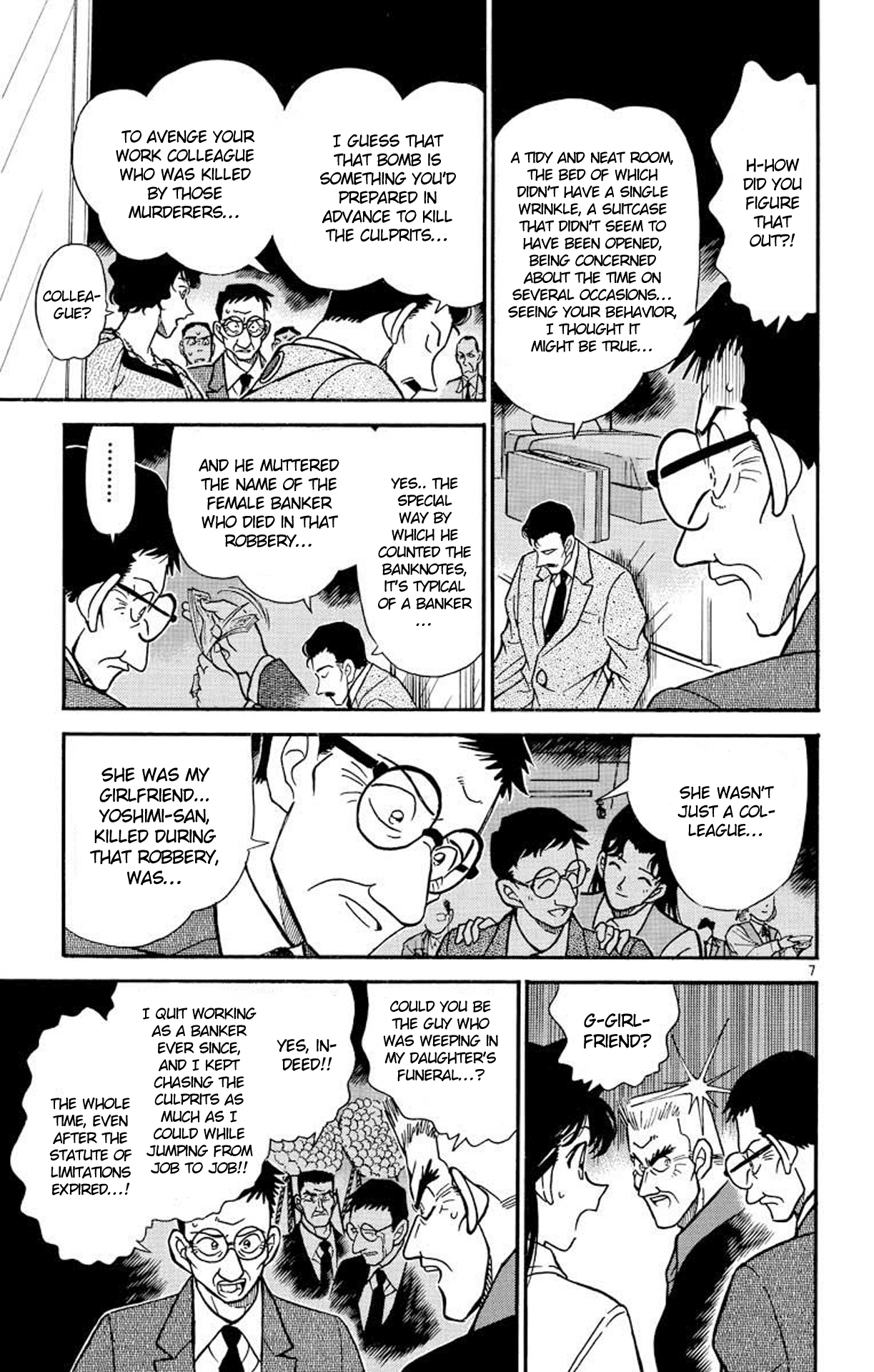 Detective Conan Chapter 230 page 8 - Chapter 230: The Witnesses Returned Alive