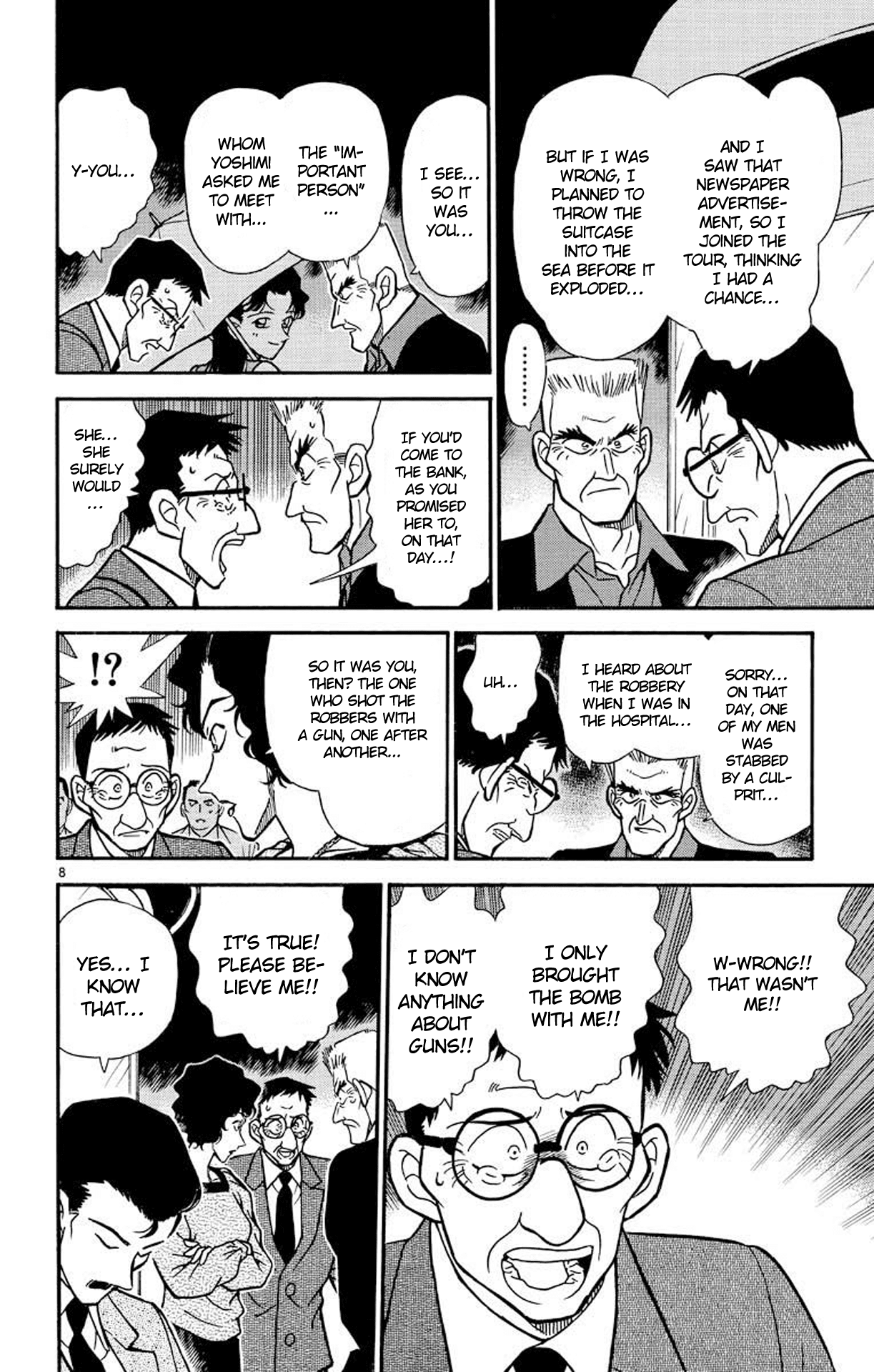 Detective Conan Chapter 230 page 9 - Chapter 230: The Witnesses Returned Alive