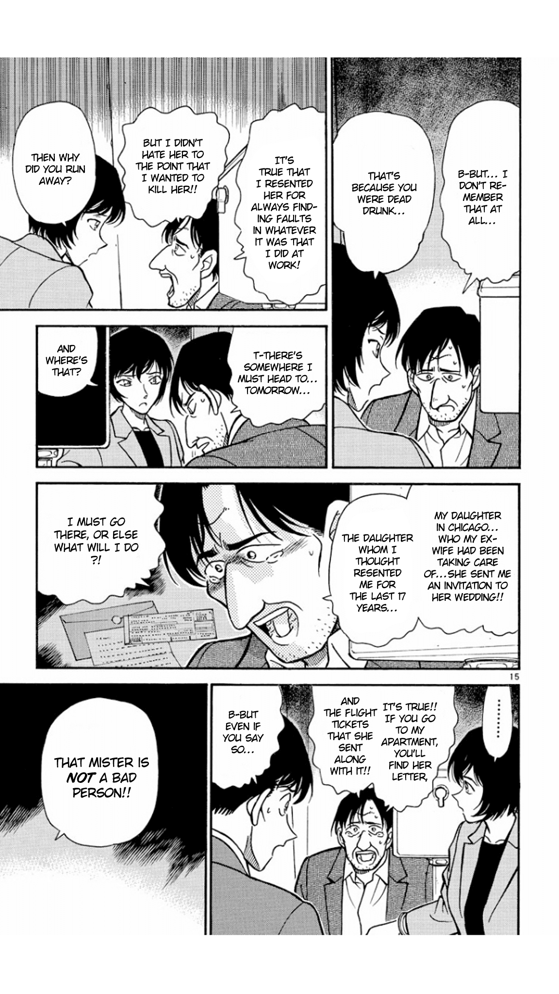 Detective Conan Chapter 231 page 16 - Chapter 231: The Investigation Begins!!