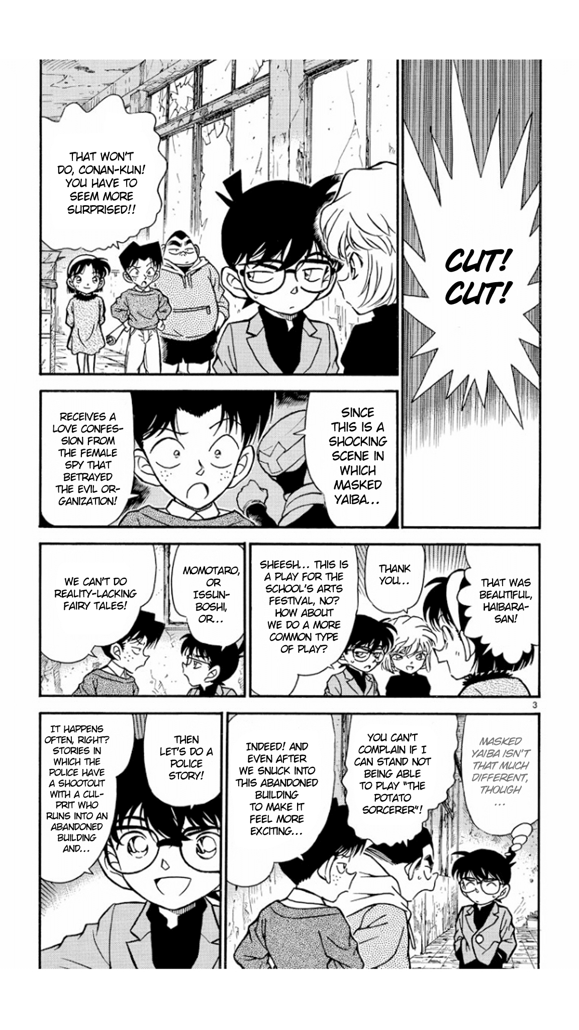 Detective Conan Chapter 231 page 4 - Chapter 231: The Investigation Begins!!