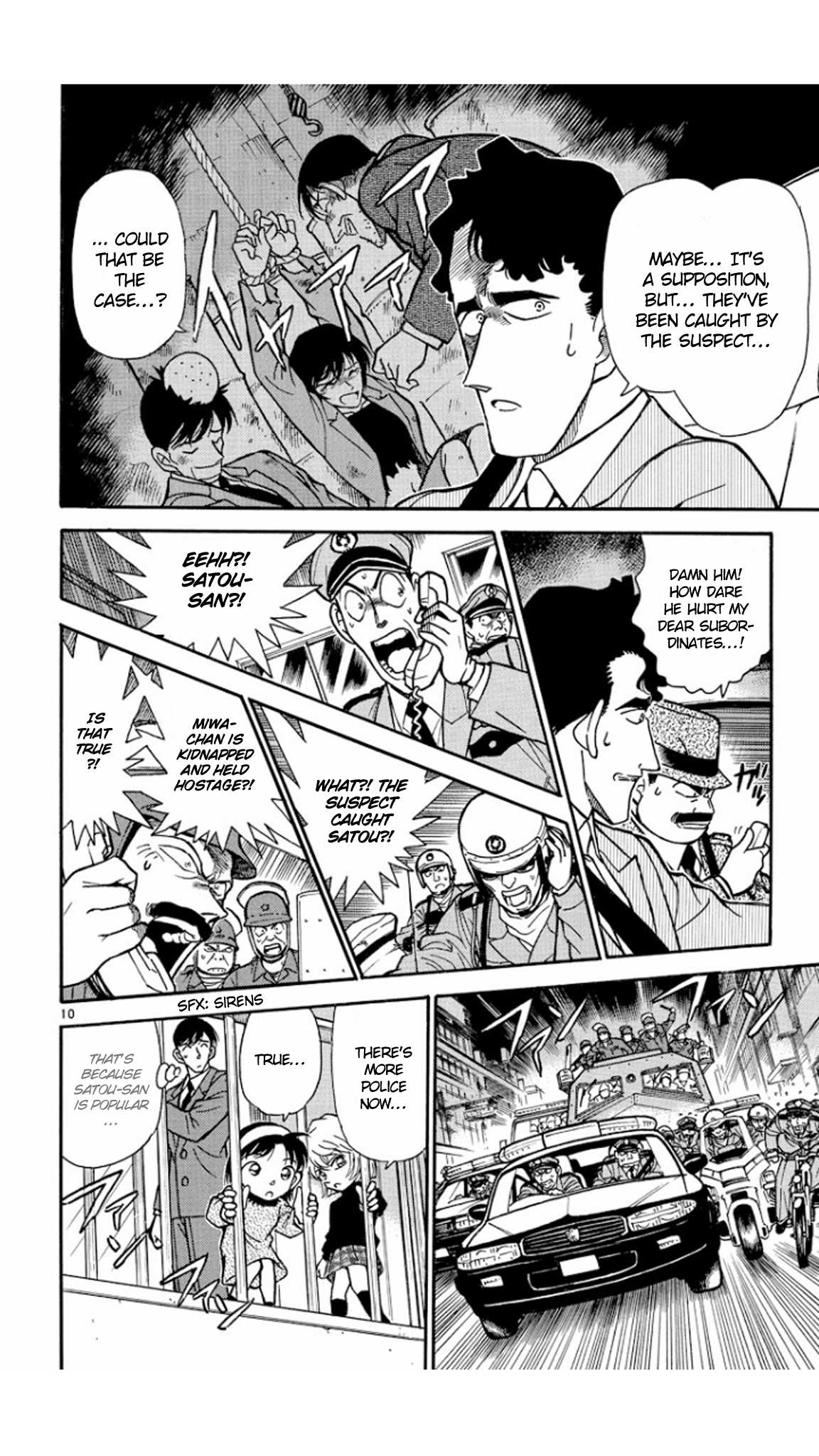 Detective Conan Chapter 232 page 11 - Chapter 232: Scene Inspection