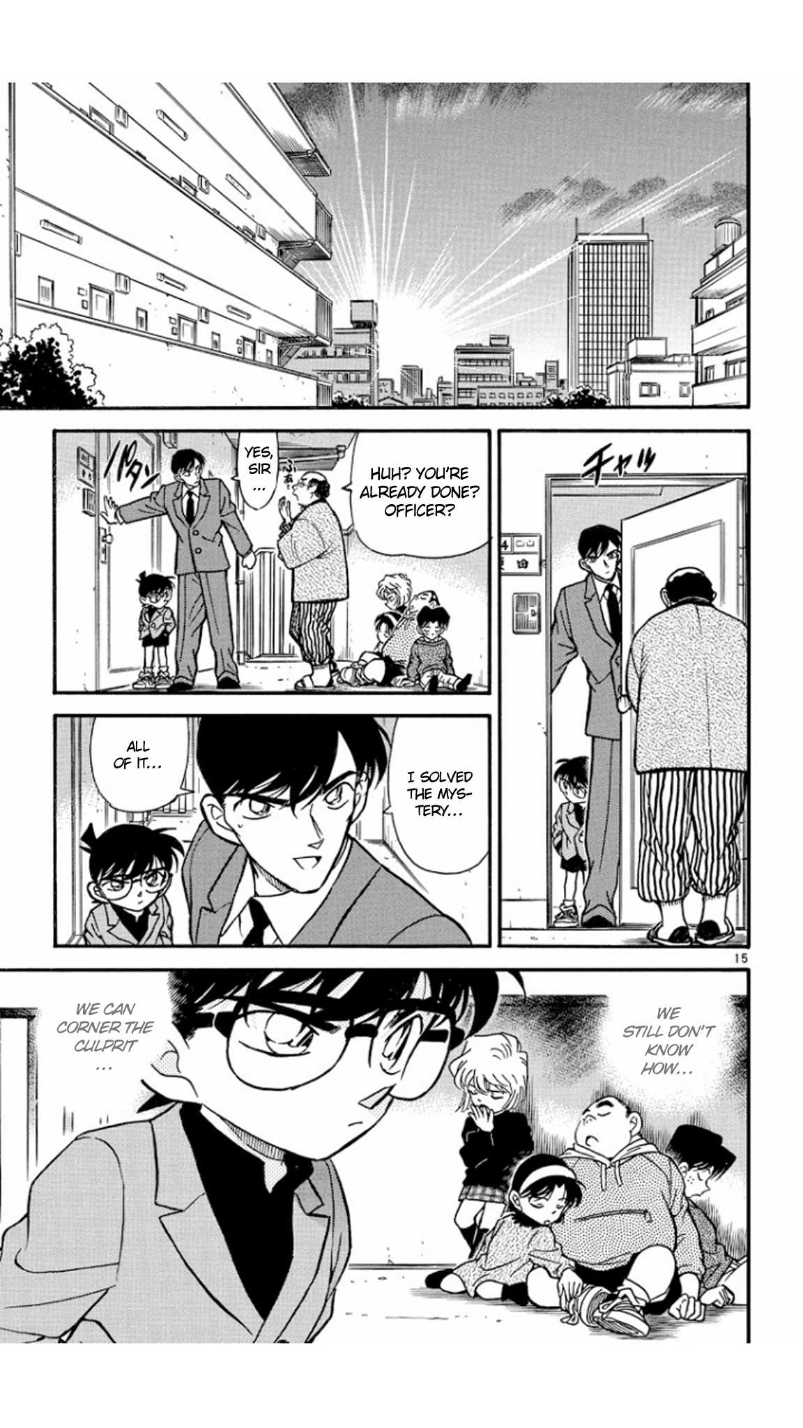 Detective Conan Chapter 232 page 16 - Chapter 232: Scene Inspection