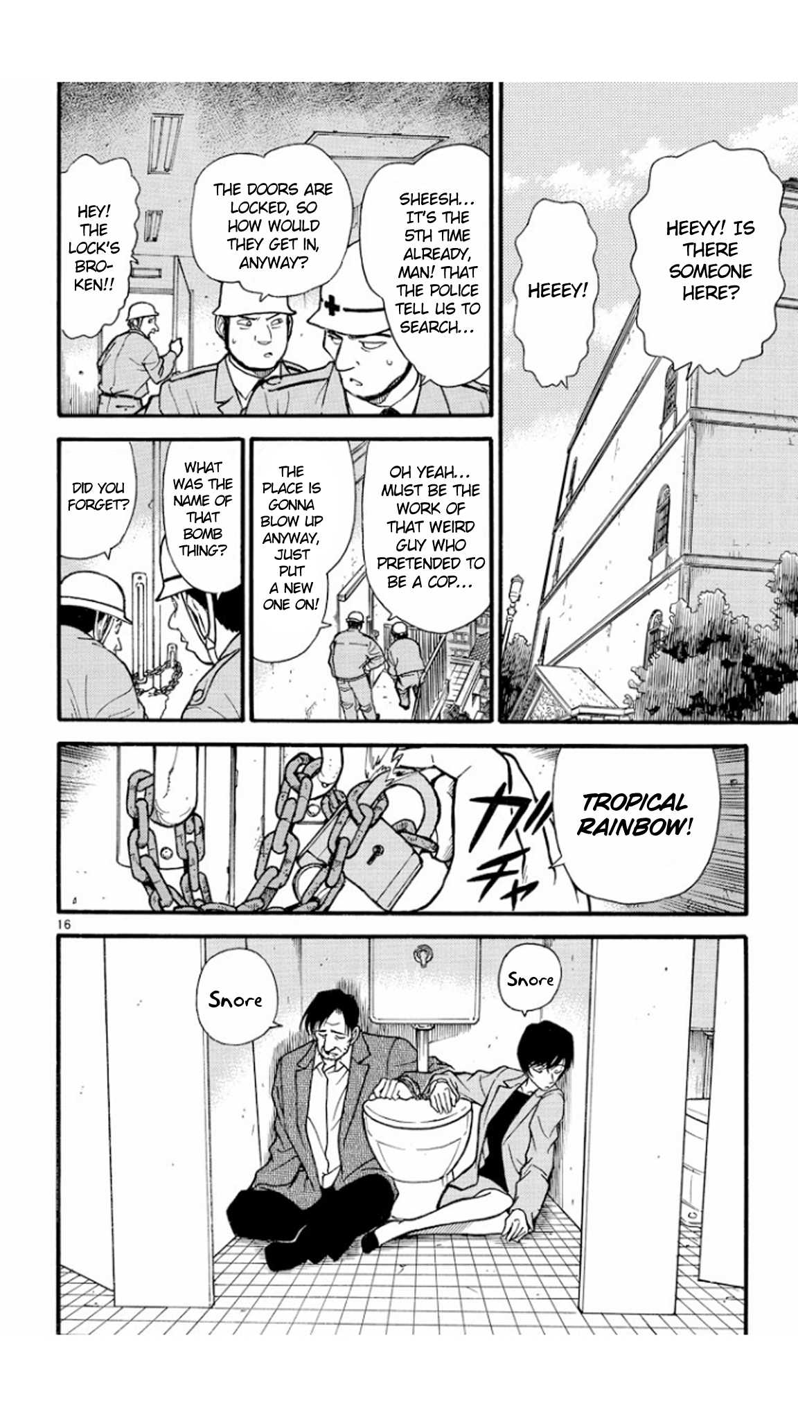 Detective Conan Chapter 232 page 17 - Chapter 232: Scene Inspection