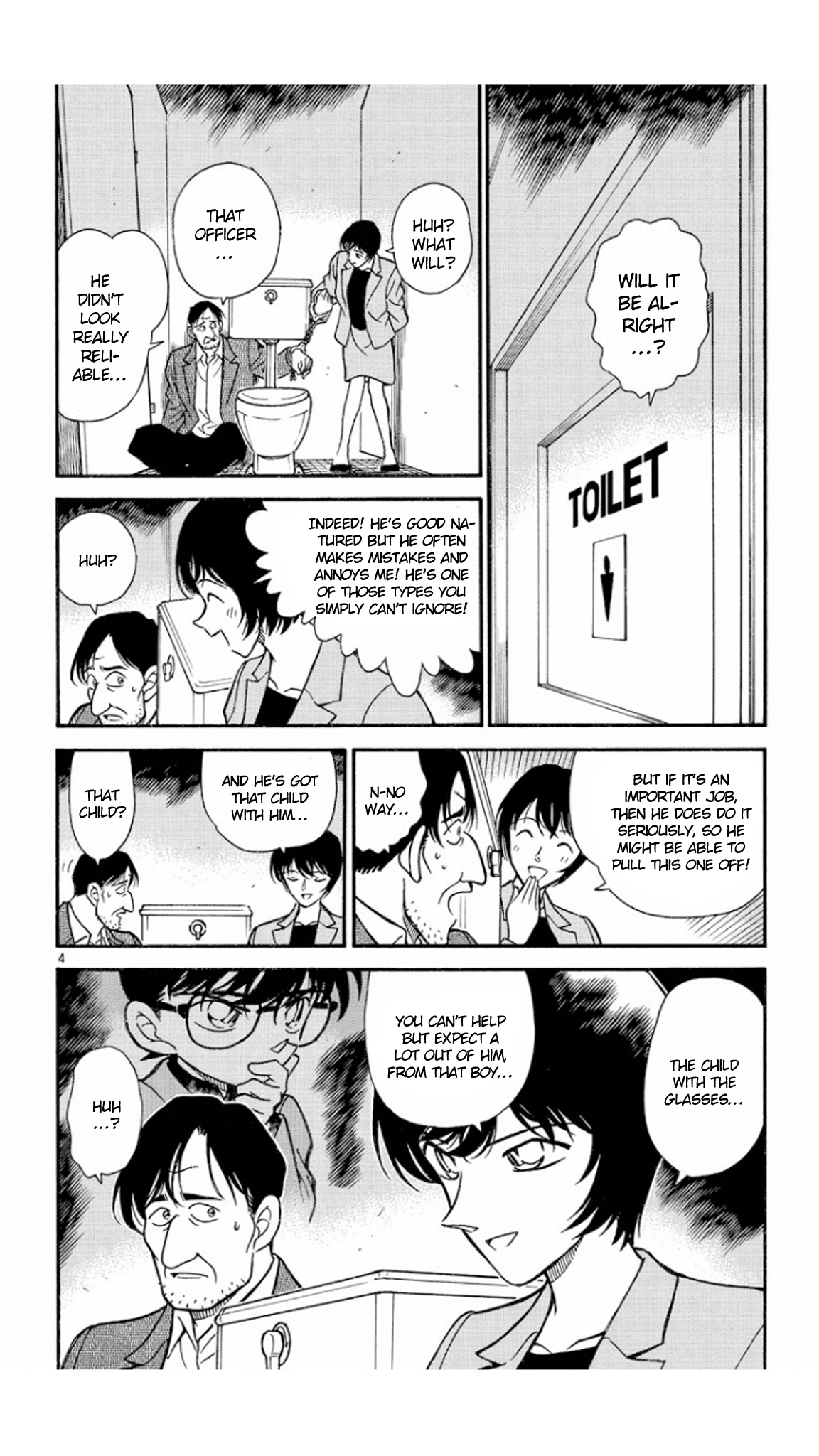 Detective Conan Chapter 232 page 5 - Chapter 232: Scene Inspection