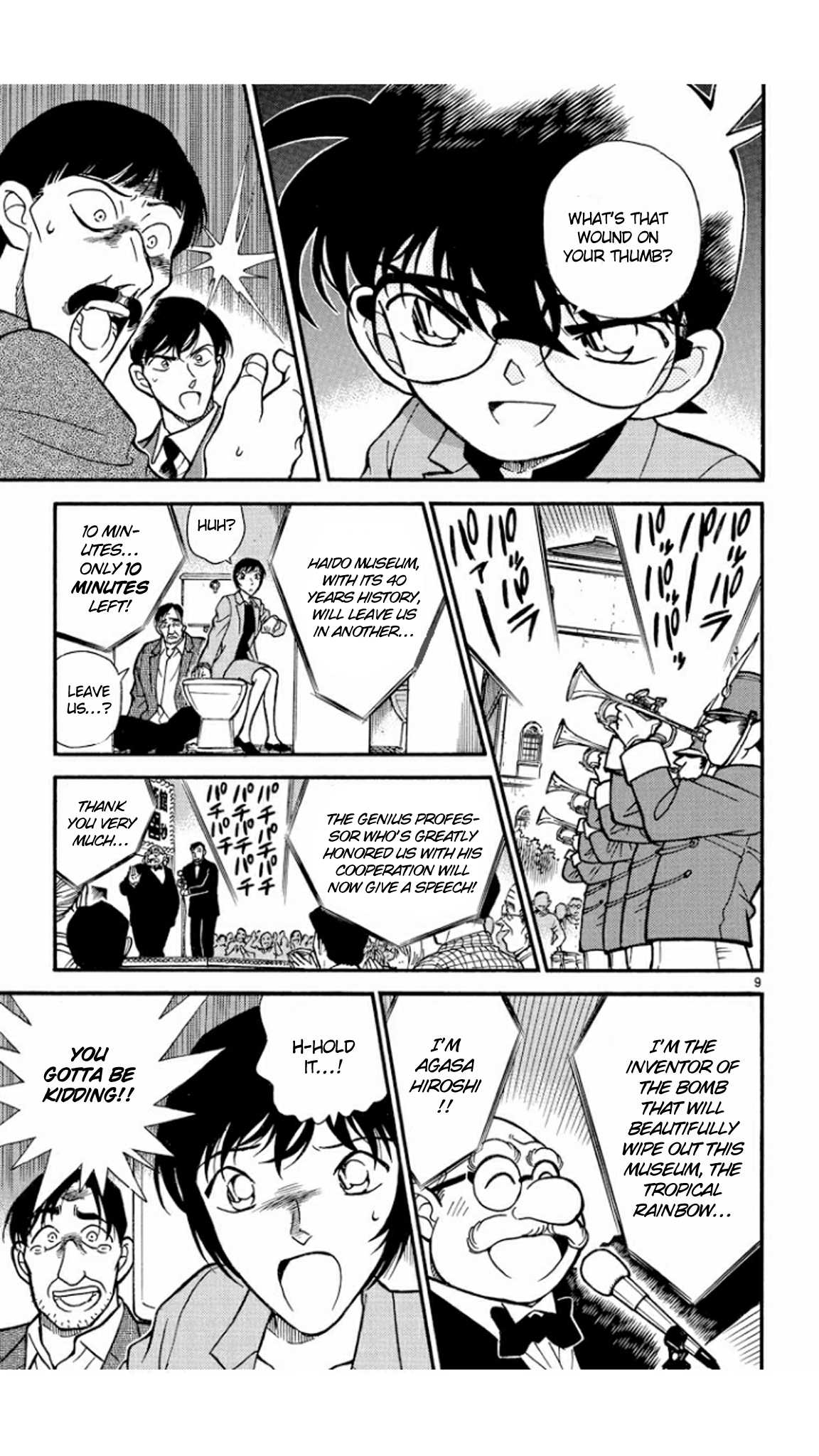 Detective Conan Chapter 233 page 10 - Chapter 233: Countdown