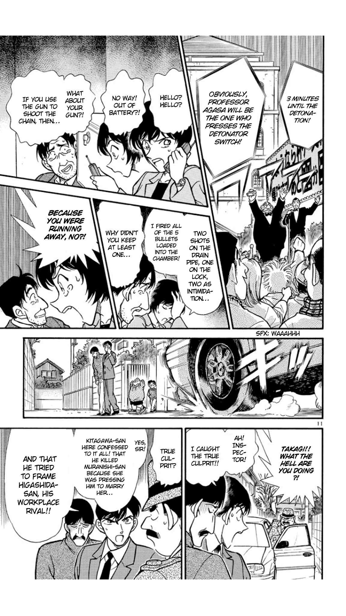 Detective Conan Chapter 233 page 12 - Chapter 233: Countdown