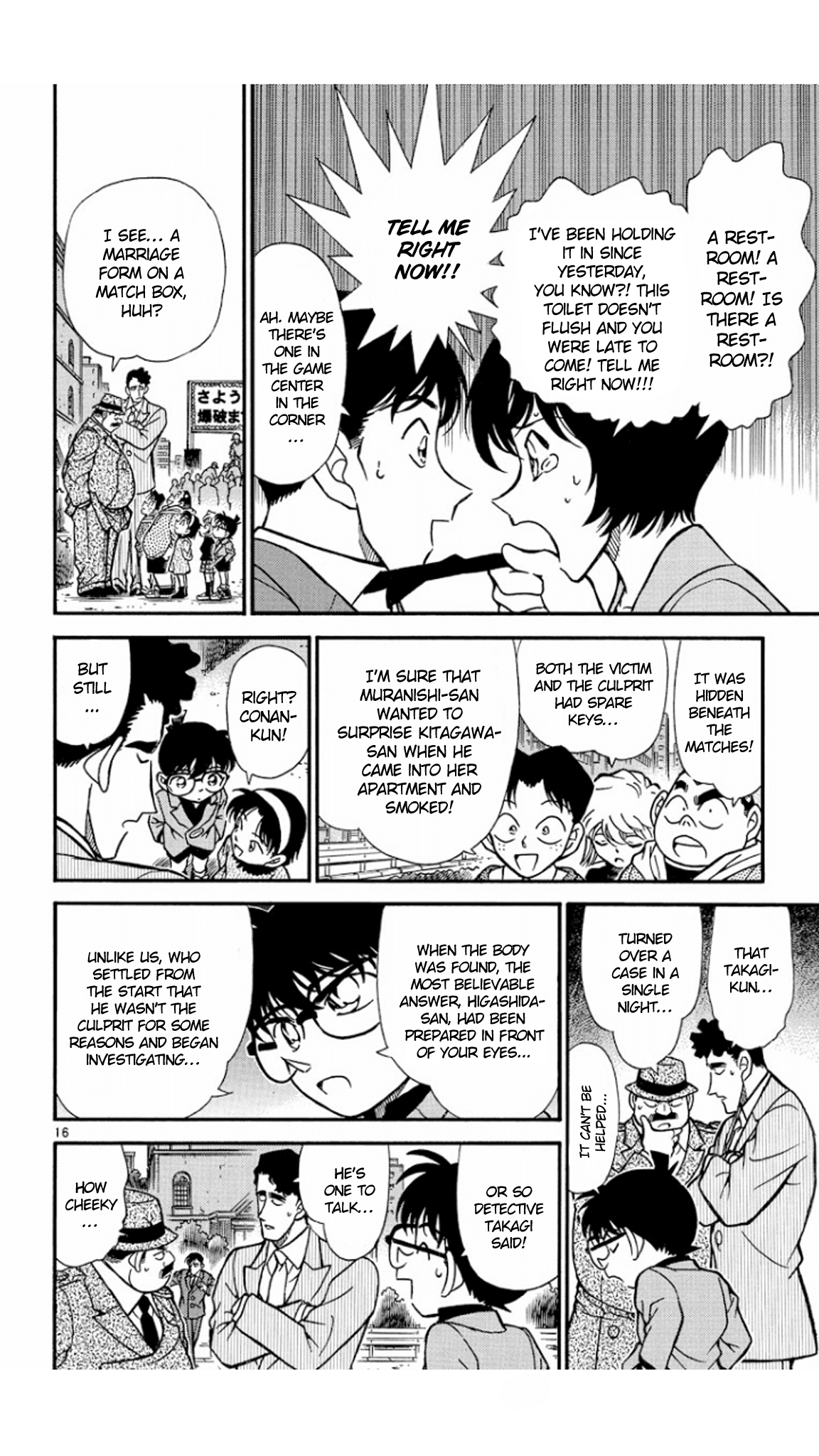Detective Conan Chapter 233 page 17 - Chapter 233: Countdown
