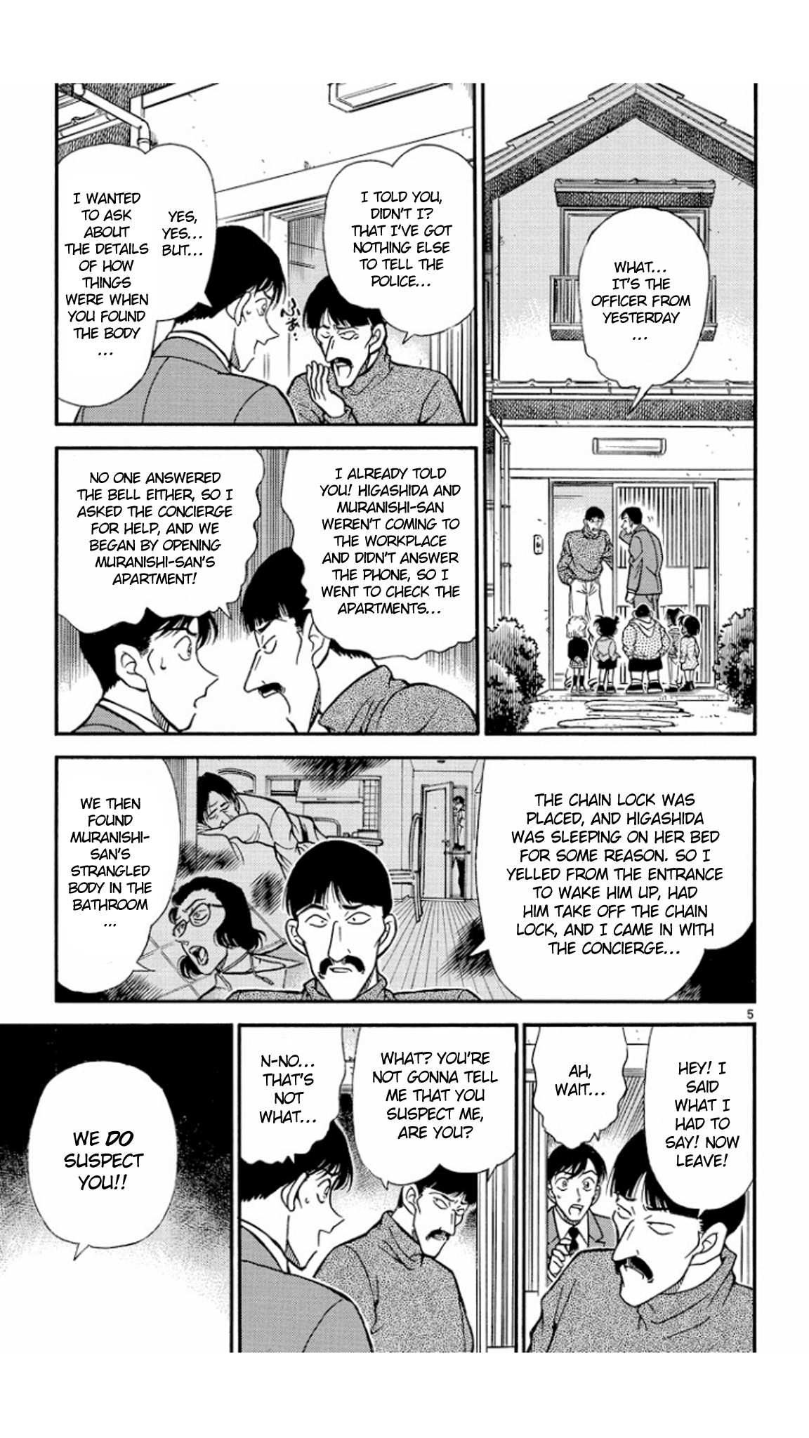 Detective Conan Chapter 233 page 6 - Chapter 233: Countdown