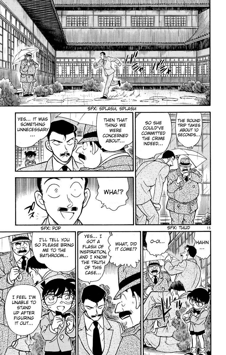 Detective Conan Chapter 236 page 16 - Chapter 236: Unbelievable Tangent Points