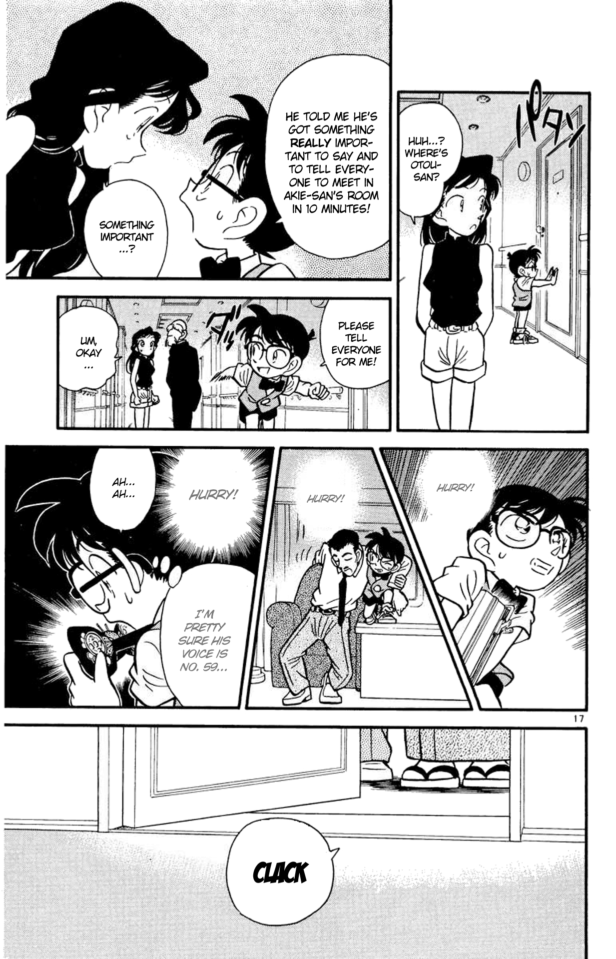Detective Conan Chapter 24 page 18 - Chapter 24: Trap-Springer in the Dark