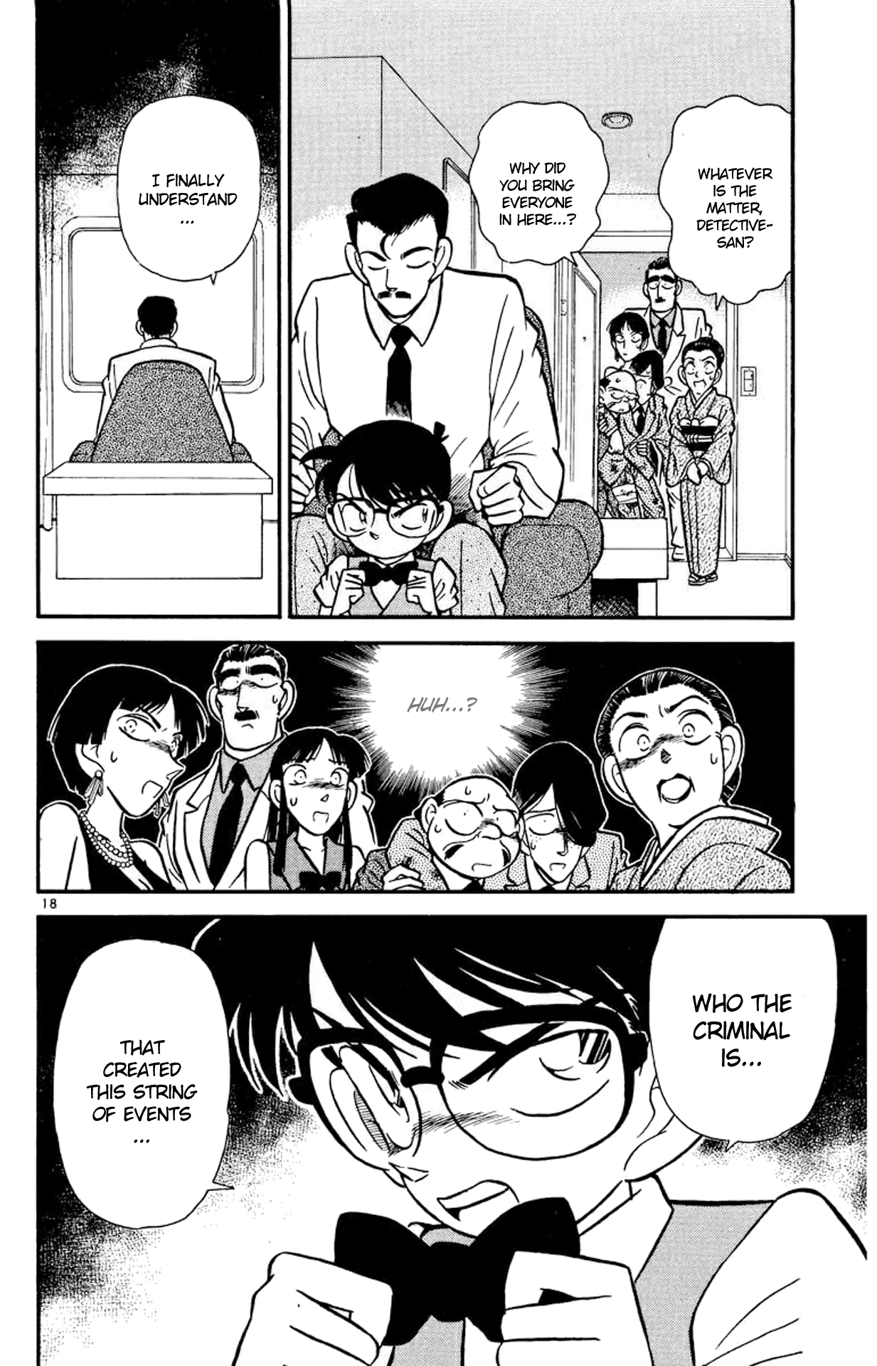 Detective Conan Chapter 24 page 19 - Chapter 24: Trap-Springer in the Dark