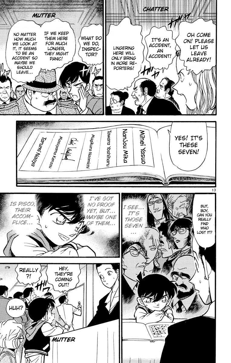 Detective Conan Chapter 240 page 14 - Chapter 240: A Sudden Parting