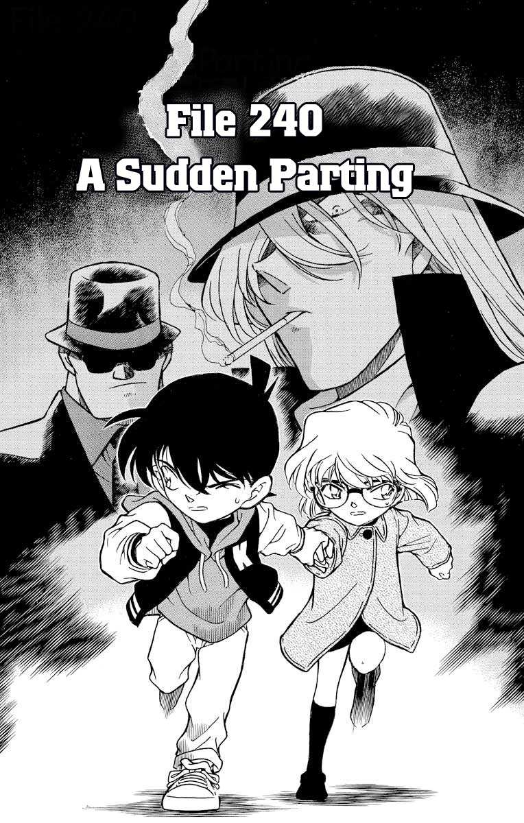 Detective Conan Chapter 240 page 2 - Chapter 240: A Sudden Parting