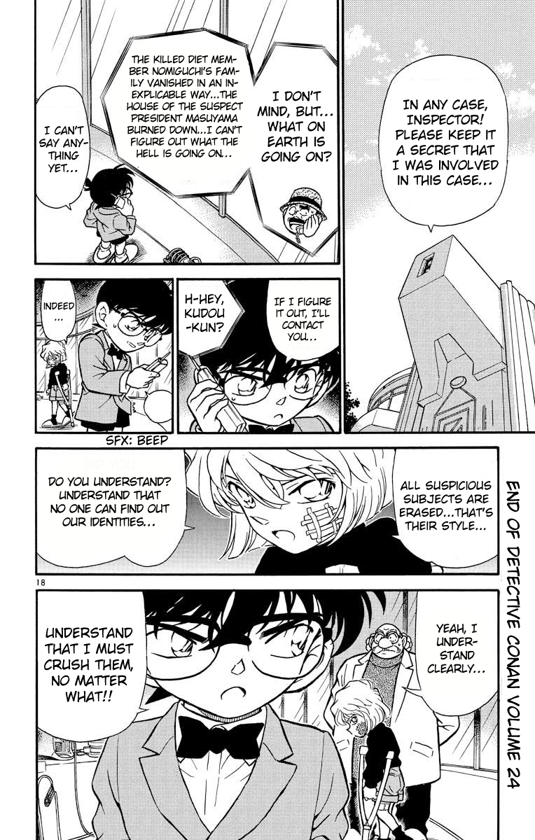 Detective Conan Chapter 242 page 19 - Chapter 242: White World
