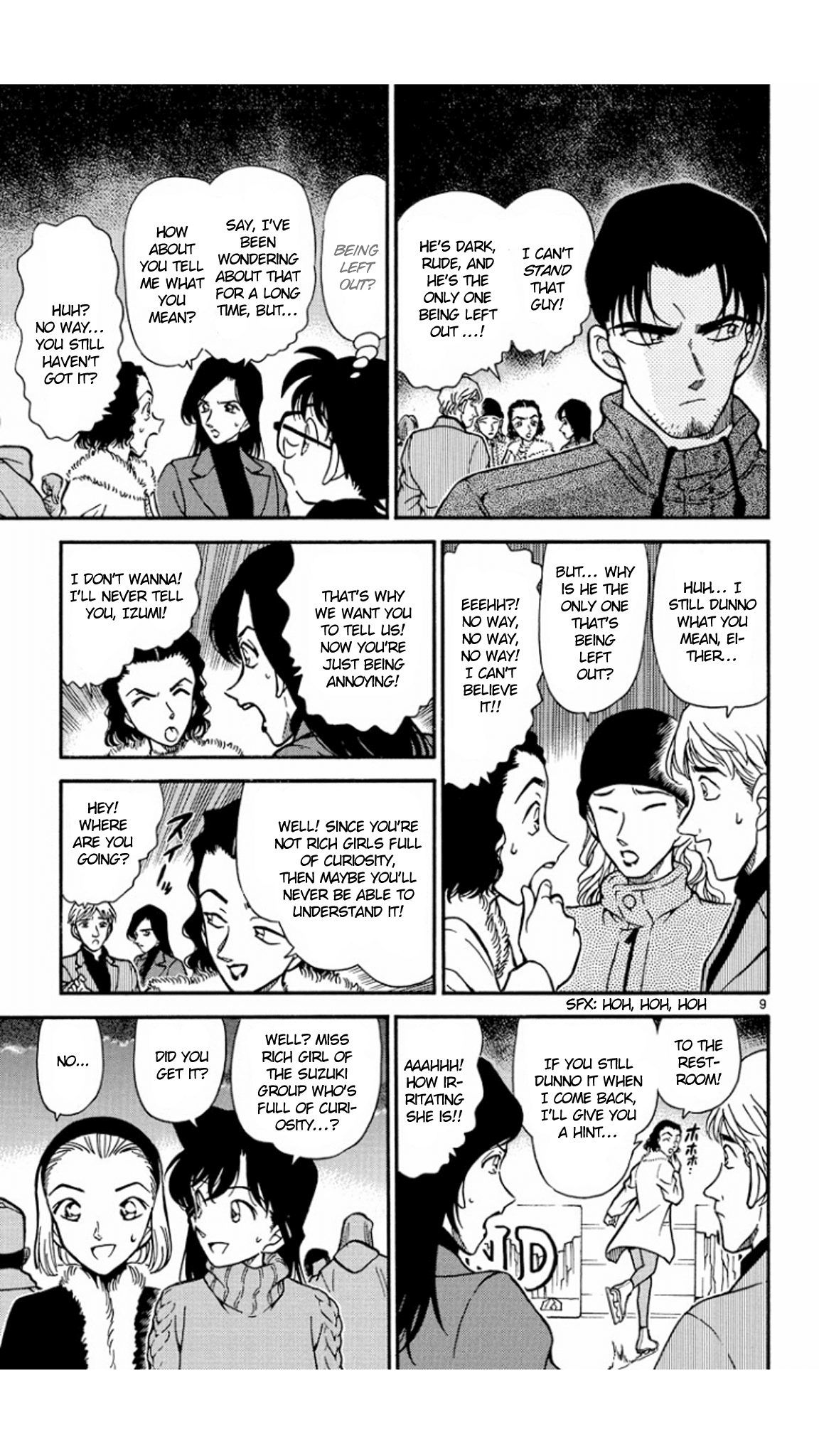 Detective Conan Chapter 243 page 10 - Chapter 243: Being Left Out?!