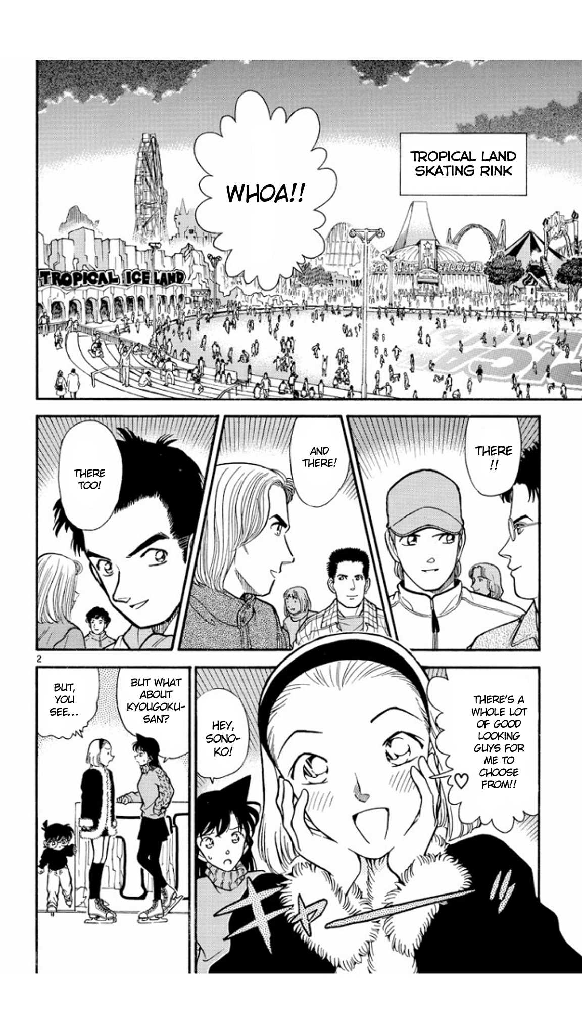 Detective Conan Chapter 243 page 3 - Chapter 243: Being Left Out?!