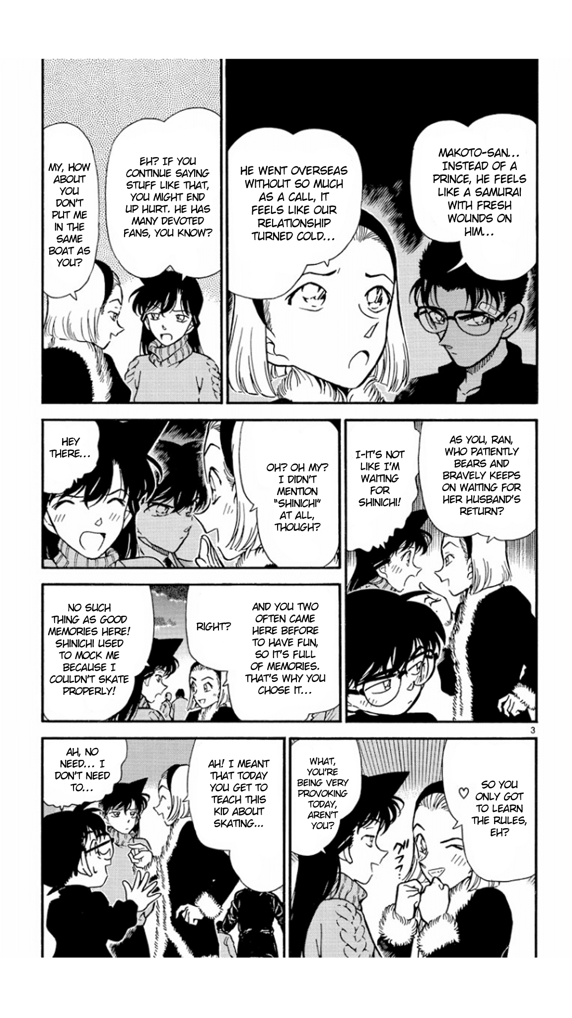Detective Conan Chapter 243 page 4 - Chapter 243: Being Left Out?!