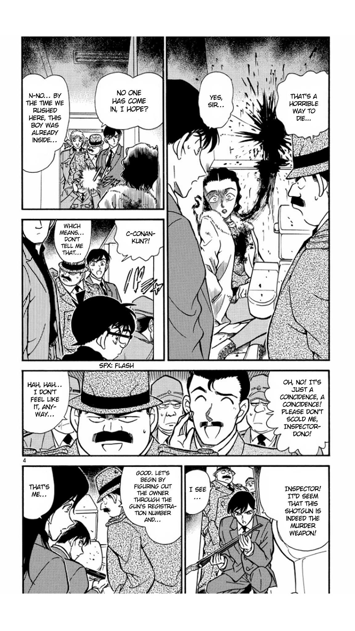 Detective Conan Chapter 244 page 5 - Chapter 244: The Dead Don't Tell Tales