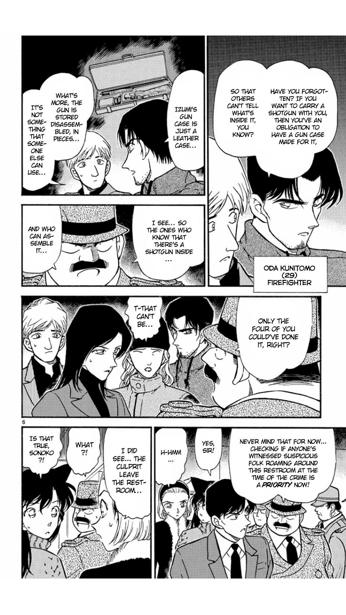 Detective Conan Chapter 244 page 7 - Chapter 244: The Dead Don't Tell Tales