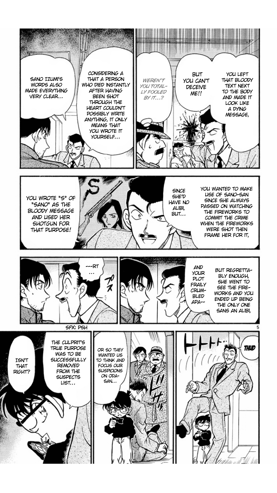 Detective Conan Chapter 245 page 6 - Chapter 245: A Fumbled Message