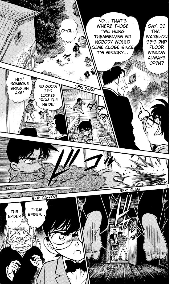 Detective Conan Chapter 246 page 18 - Chapter 246: The Spider Mansion