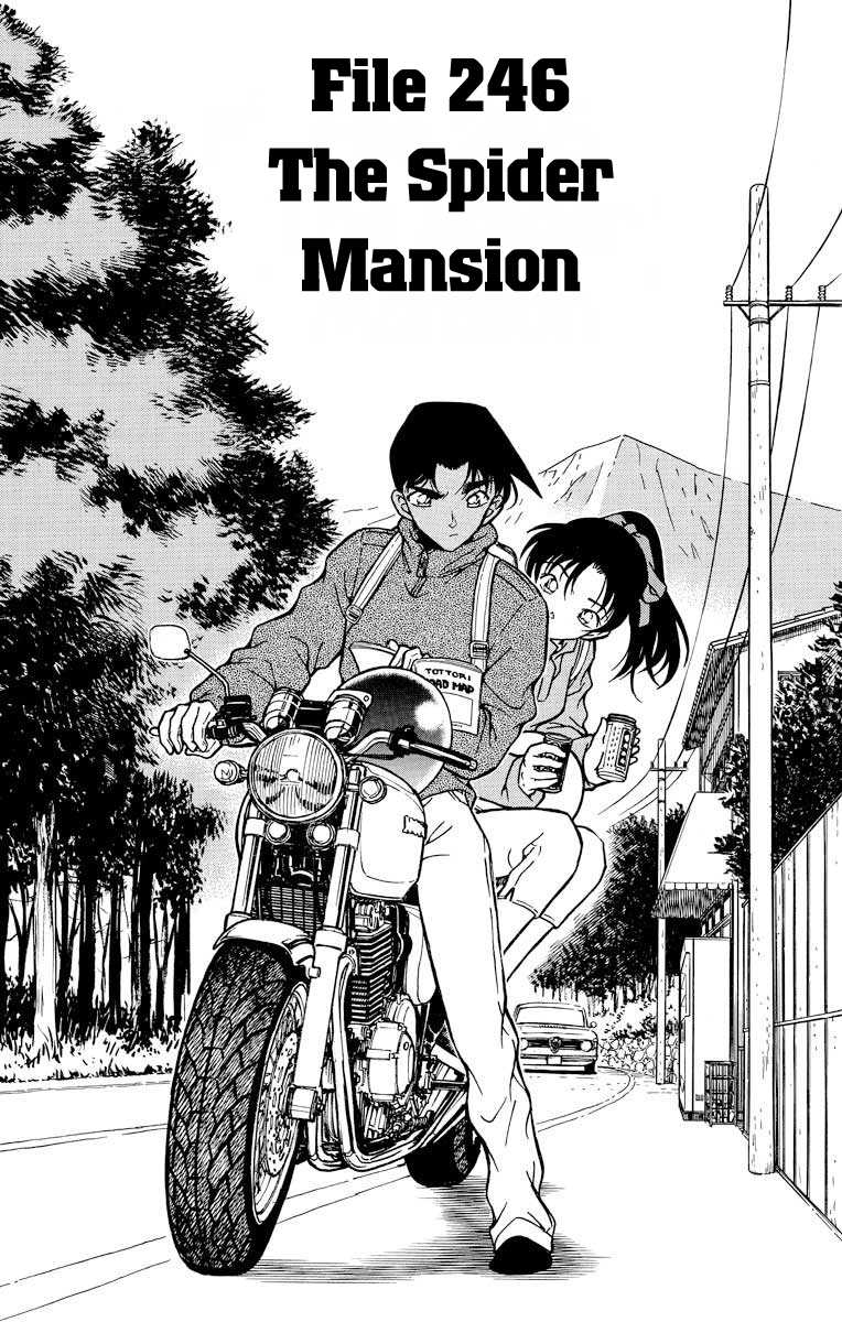 Detective Conan Chapter 246 page 2 - Chapter 246: The Spider Mansion