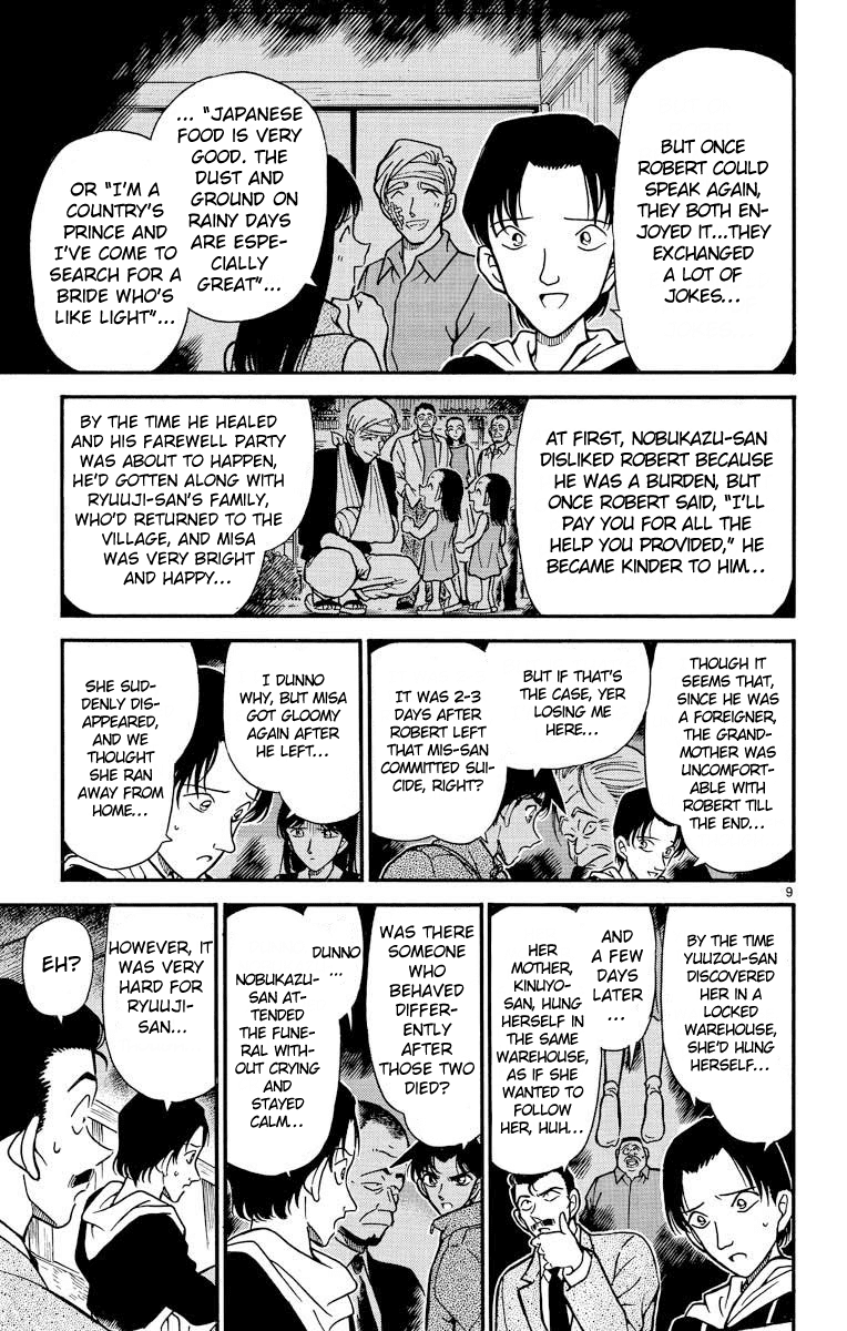 Detective Conan Chapter 248 page 10 - Chapter 248: Heiji's Scream?!